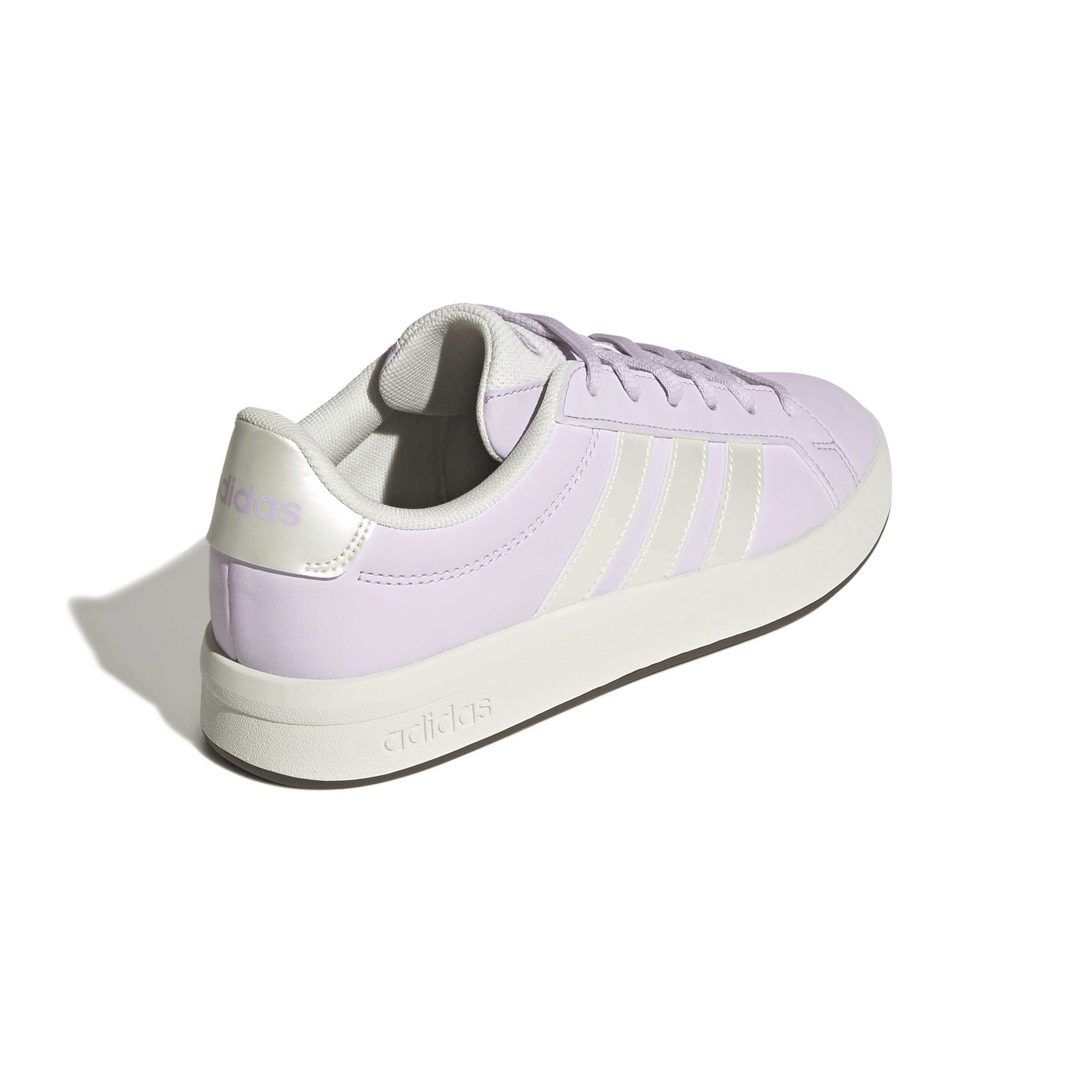 Tenis Adidas Grand Court Base 3.0 Dama Casual Lavanda Mujer — imagen 3