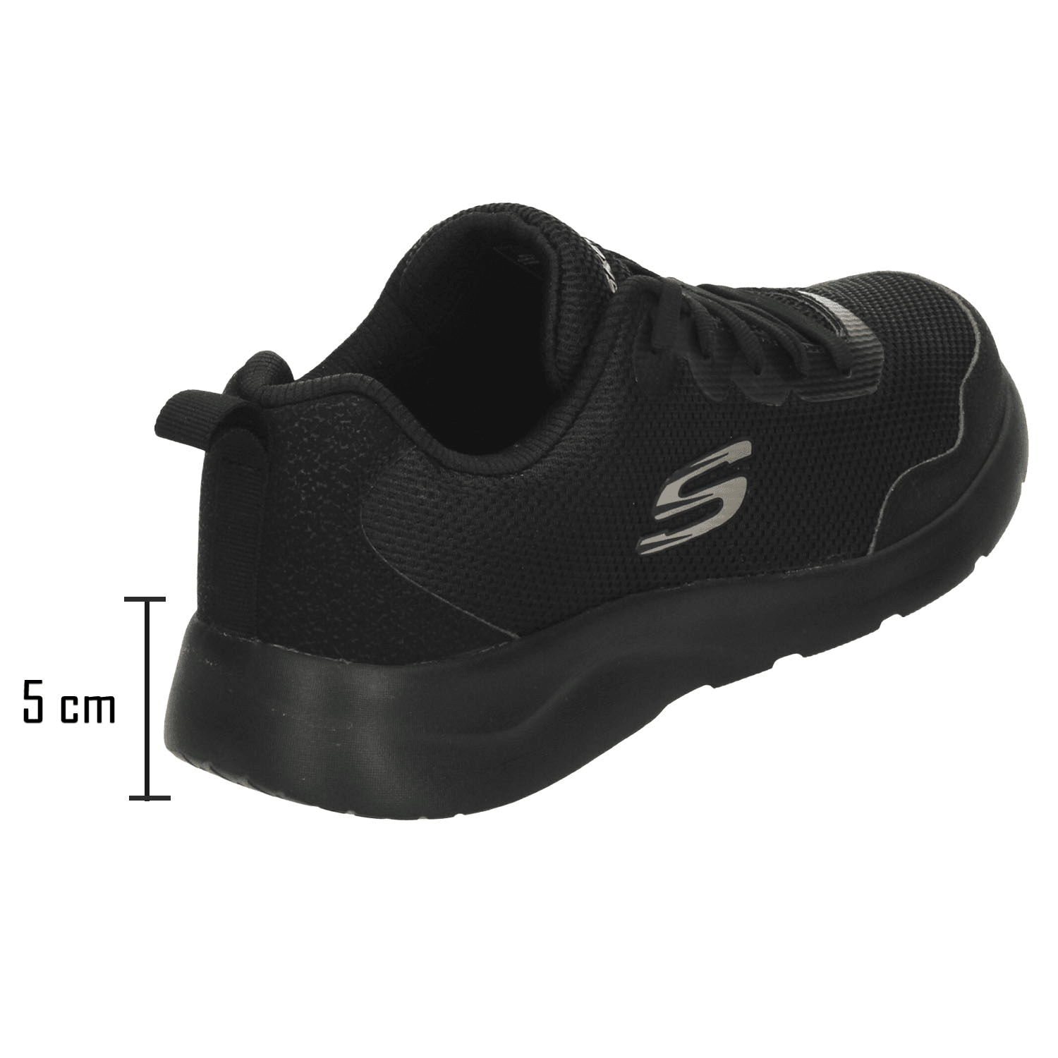 Tenis Skechers Dynamight 2.0 Hombre Deportivo Cómodo Negro Caballero — imagen 3