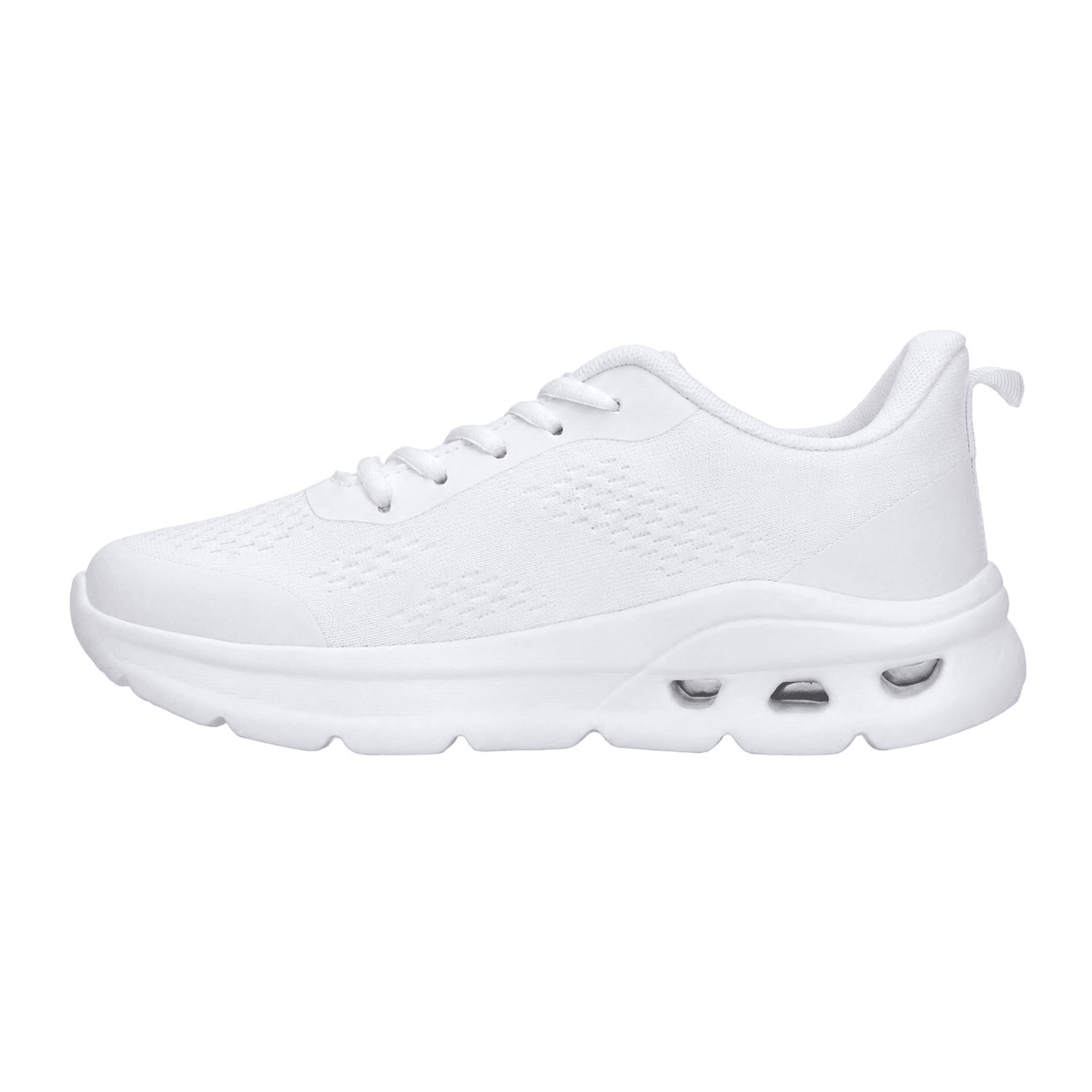Tenis Berlin Dama Deportivo Cintas Cómodo Blanco Mujer — imagen 5