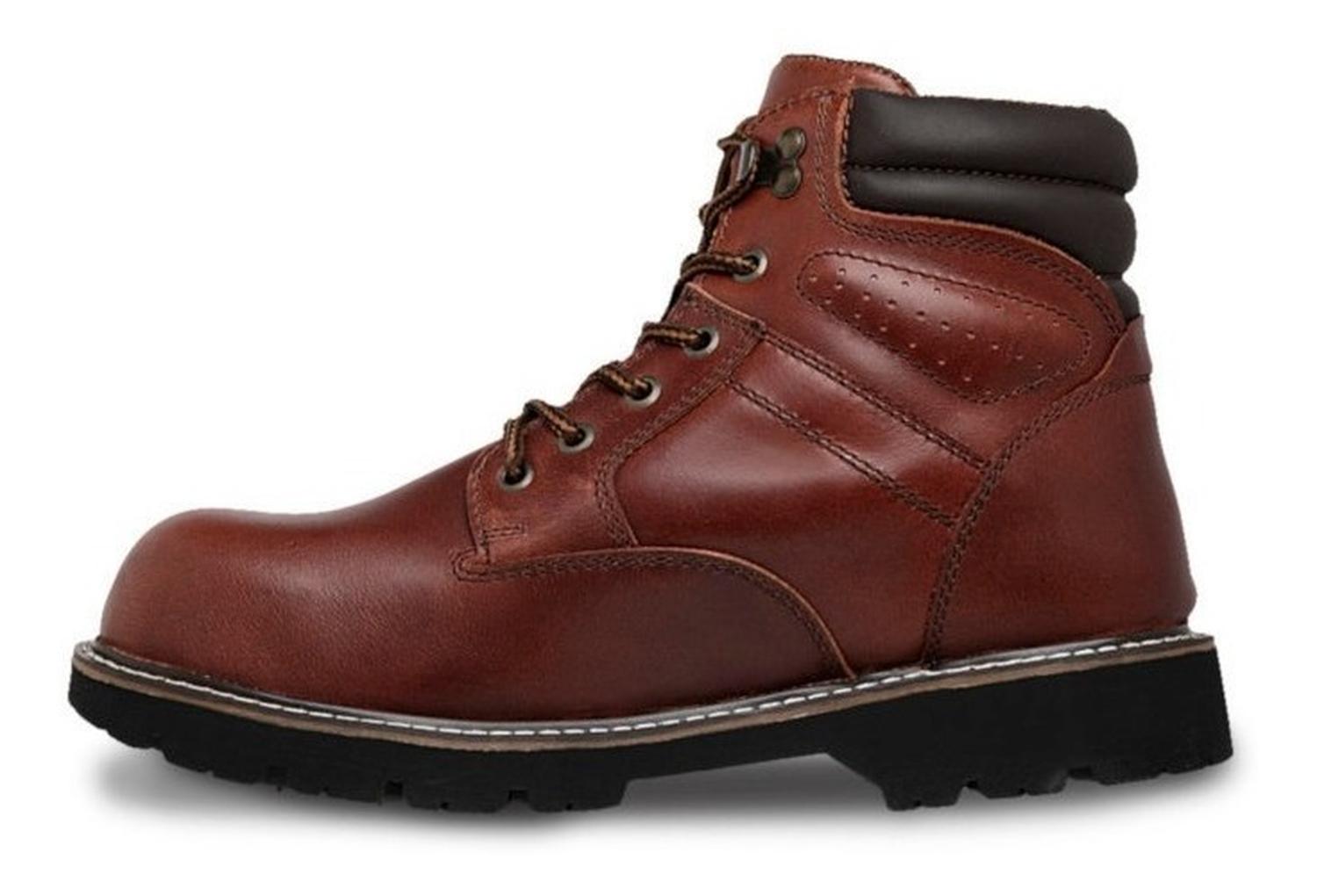 Bota Industrial Trabajo Casco Hombre Workland 71889 Café — imagen 4