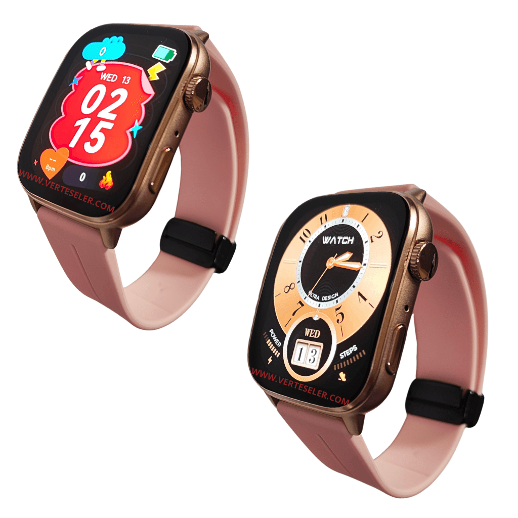 G-Tide S6 Pro Smartwatch – Innovación, llamada, notificaciones, correas metálicas,deportes,salud.Dorado. — imagen 5