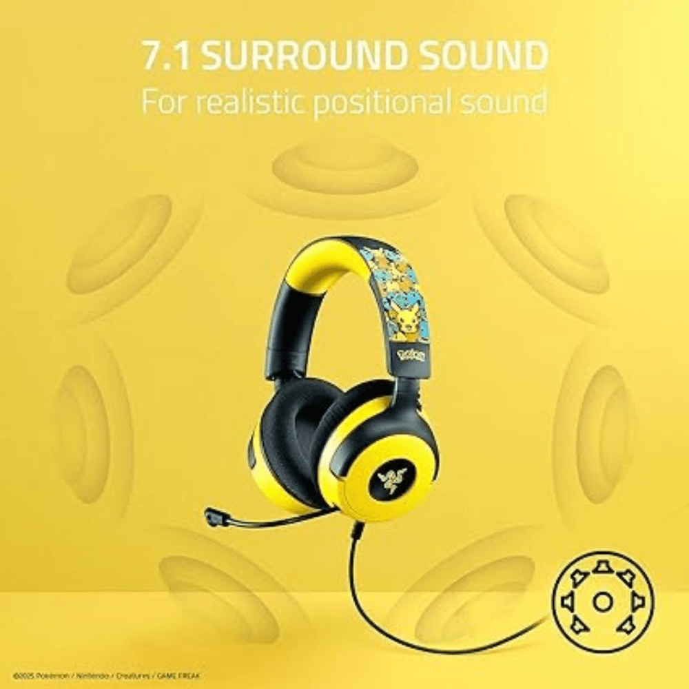 Audifonos Alambricos Razer Kraken V4 X - Pokemon Edition — imagen 5