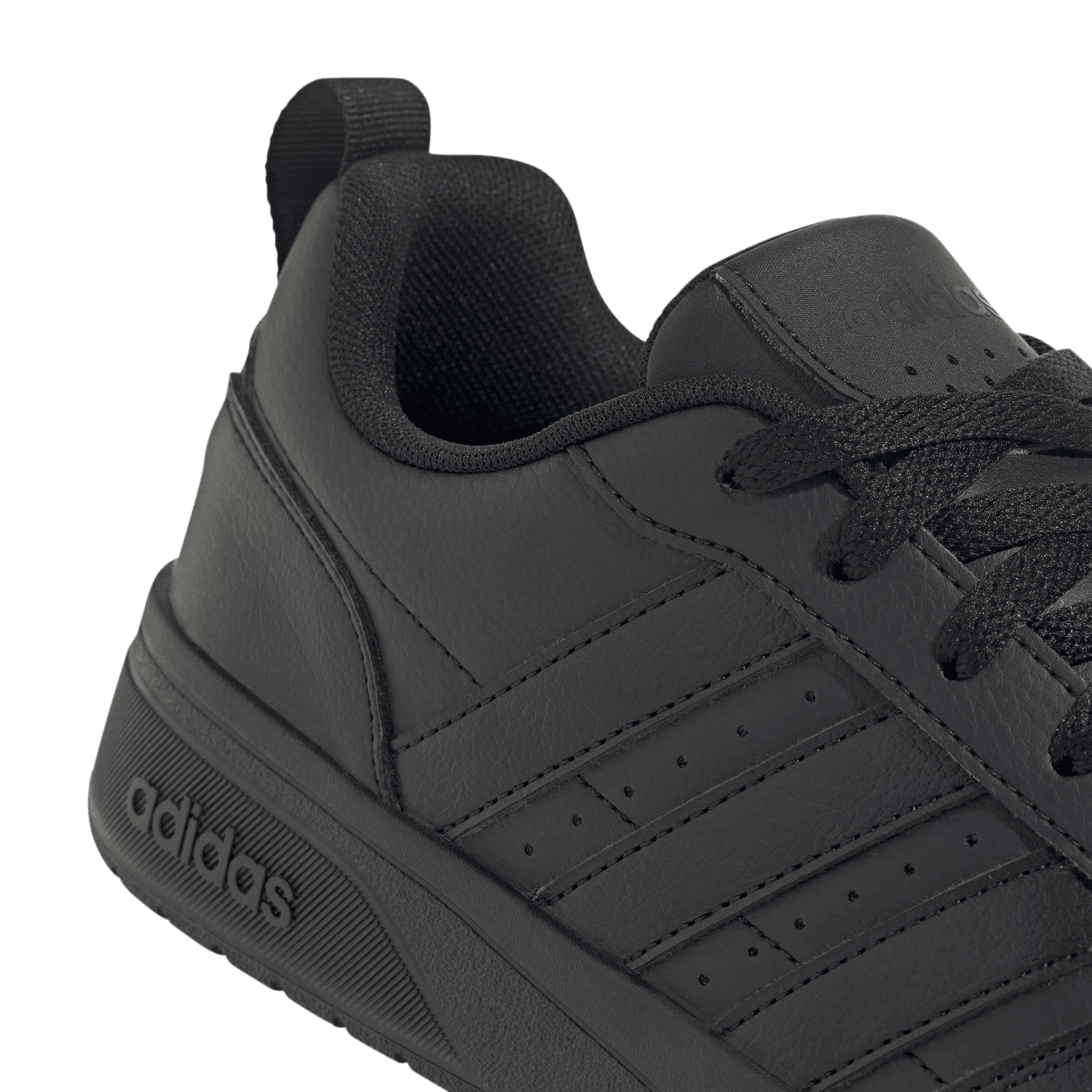 Tenis Adidas Courtwave Hombre Negro Casual Cinta Caballero — imagen 6