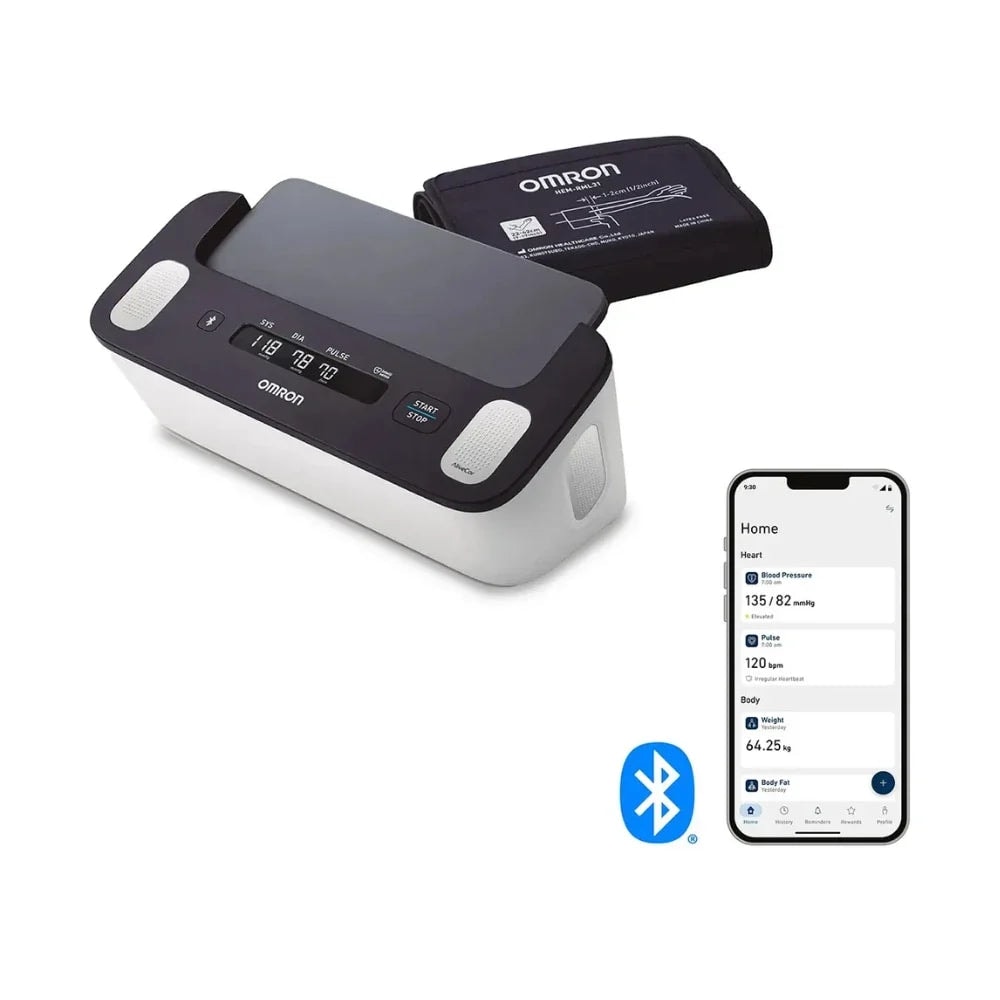 Monitor de Presion Arterial OMRON para Brazo y Electrocardiograma HEM-7530T — imagen 3