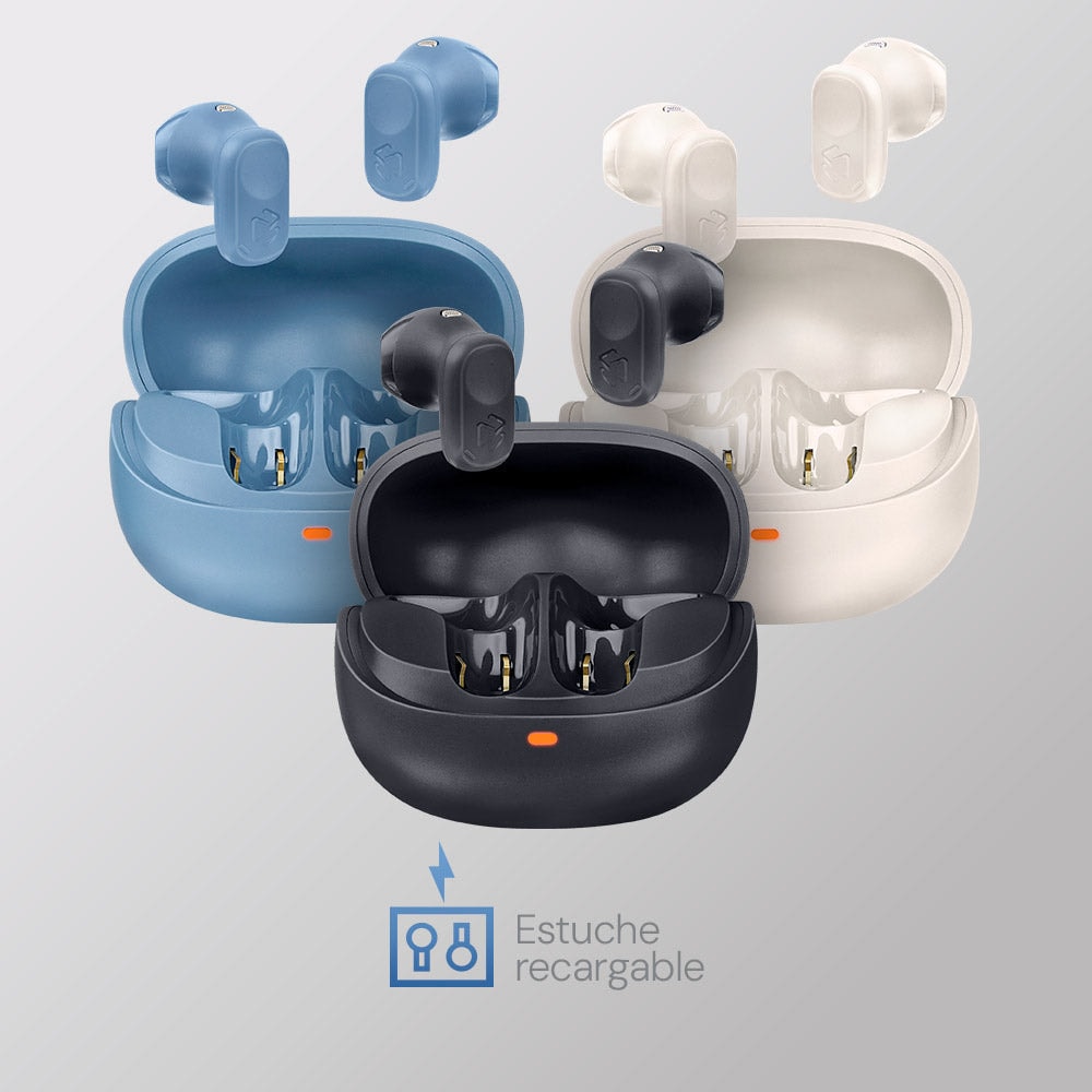 Audífonos Inalámbricos Tws Essential STF 40hrs Uso Protección IPX4 Azul — imagen 5