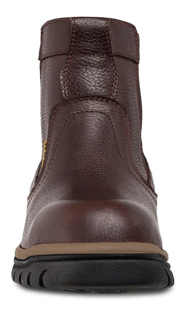 Bota Botin Roper Con Casco Cafe Workland — imagen 9