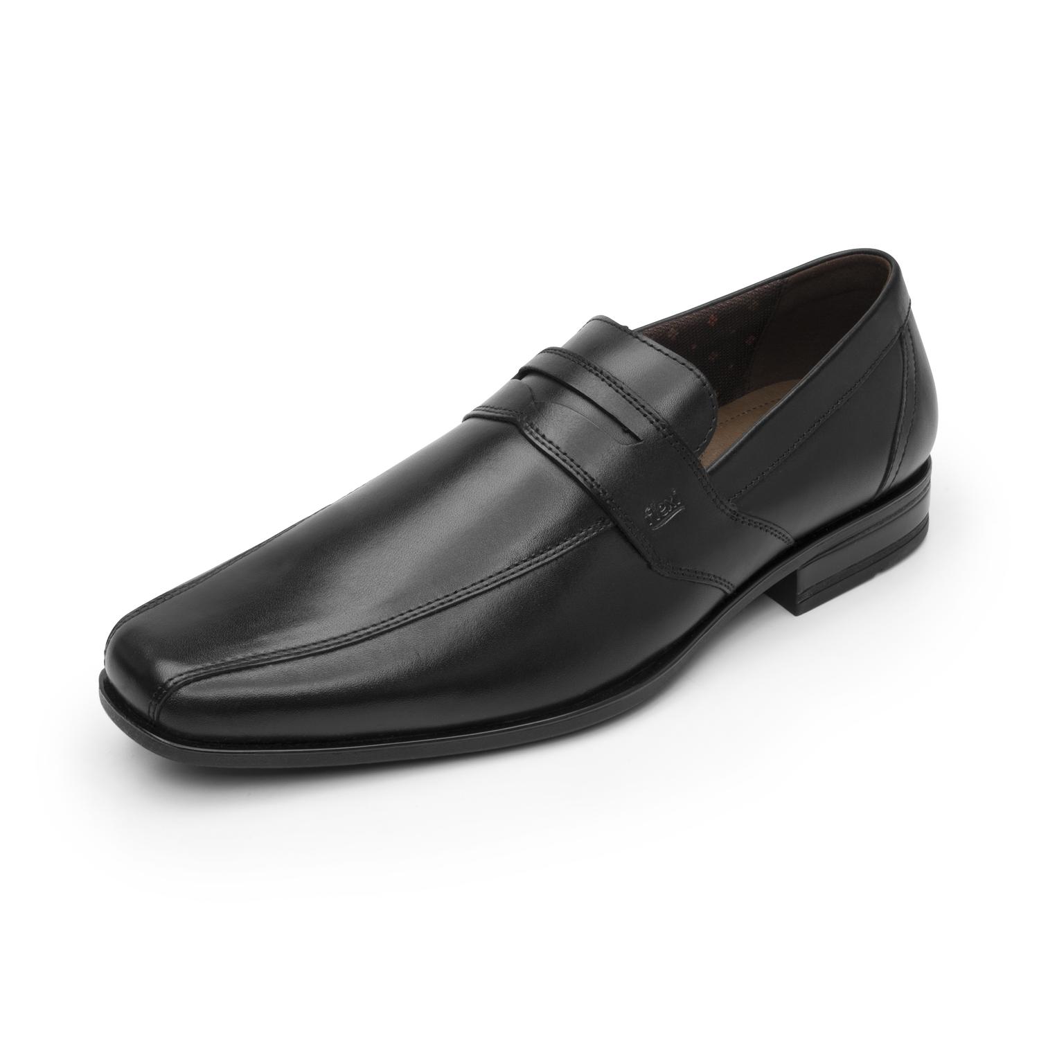 Zapato Flexi Hombre Vestir Negro Caballero — imagen 3