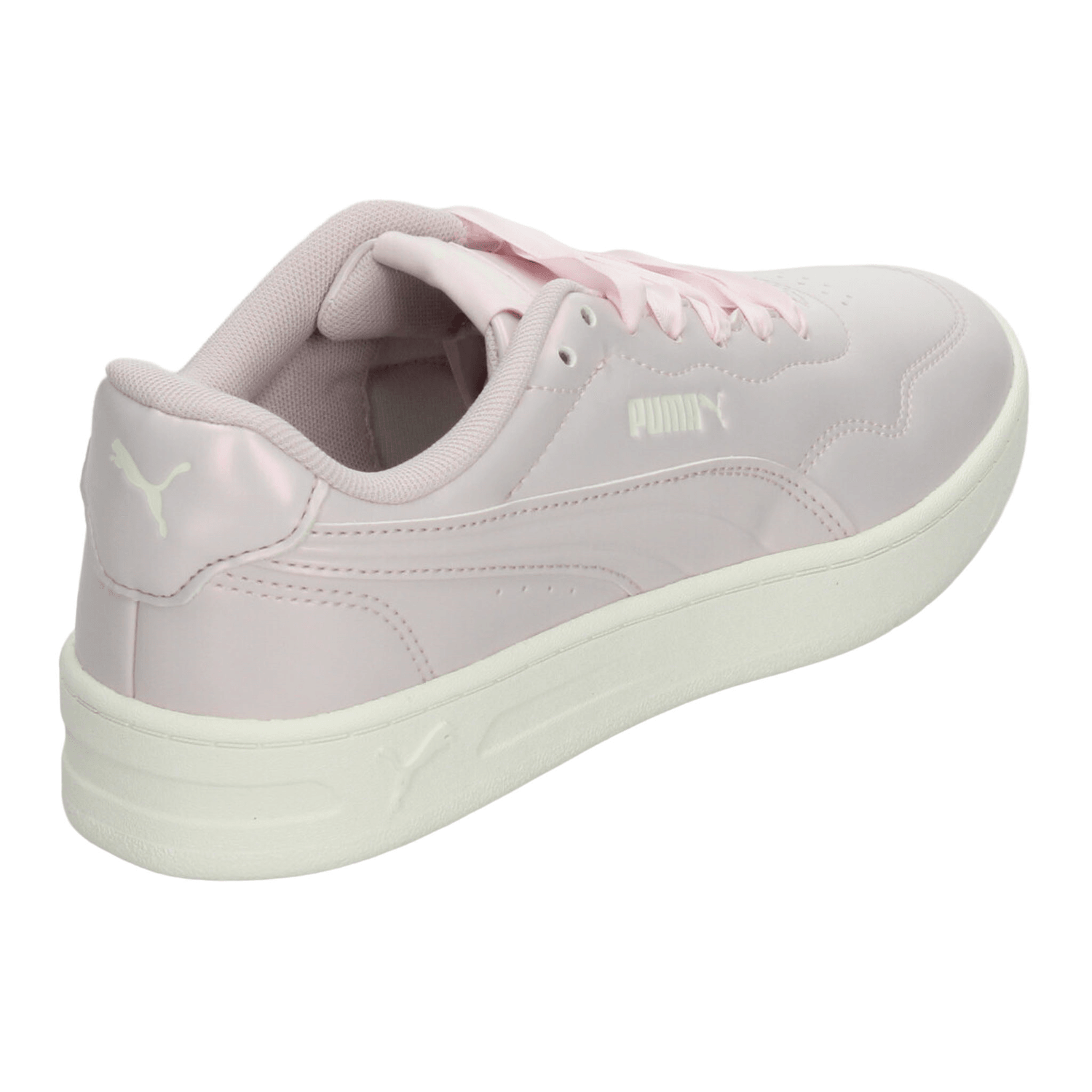 Tenis Puma Court Dama Casual Cómodo Deportivo Lila Mujer — imagen 3