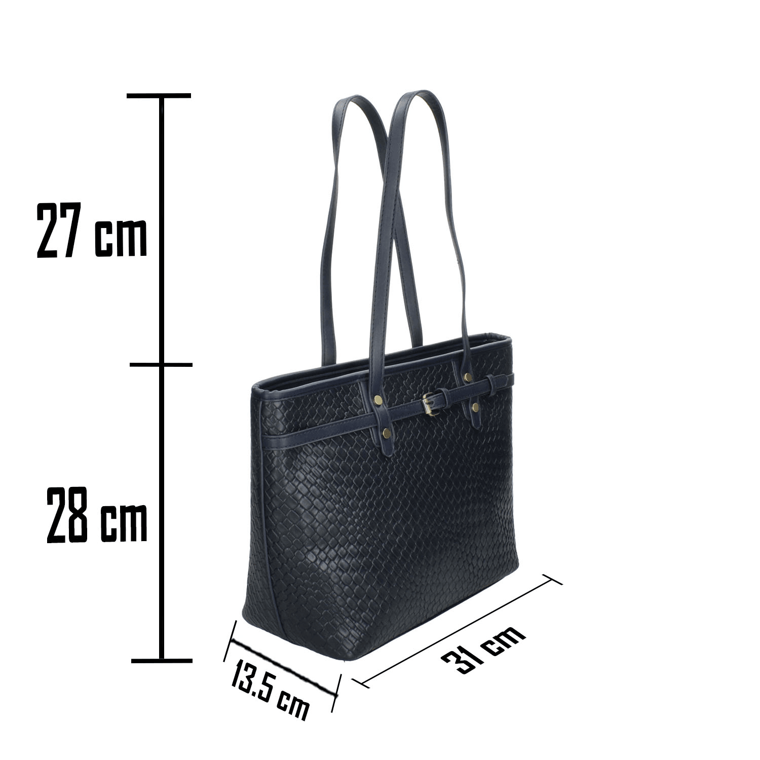 Bolsa Dama Abisai Handbags Azul Casual Mujer — imagen 4