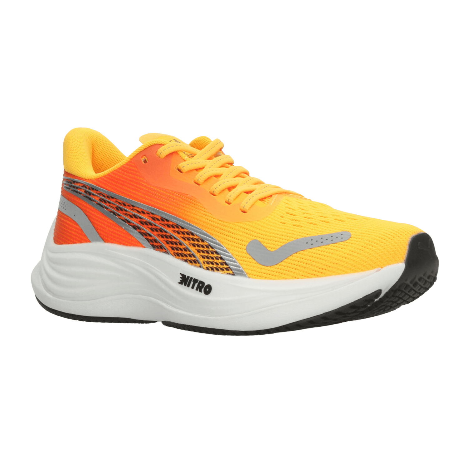 Tenis Puma Velocity Nitro 3 Dama Running Naranja Mujer — imagen 2