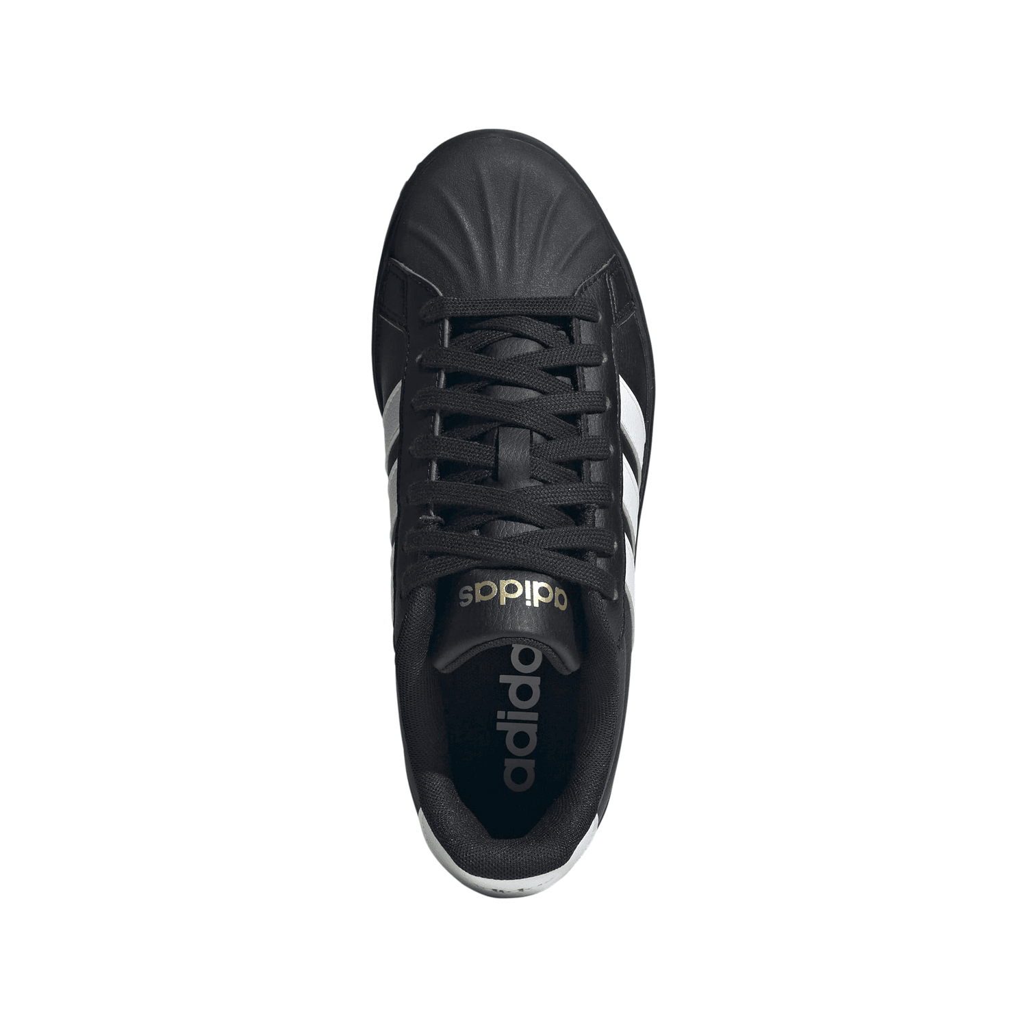 Tenis Adidas Streettalk Dama Casual Cómodo Cinta Negro Mujer — imagen 7