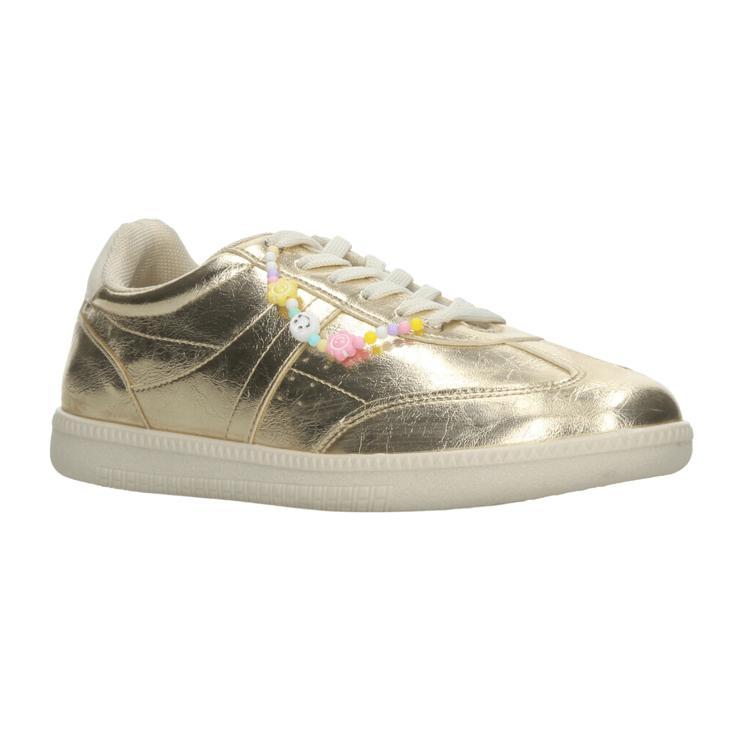 Tenis Vavito Niña Dorado Casual Infantil T22-27 — imagen 3