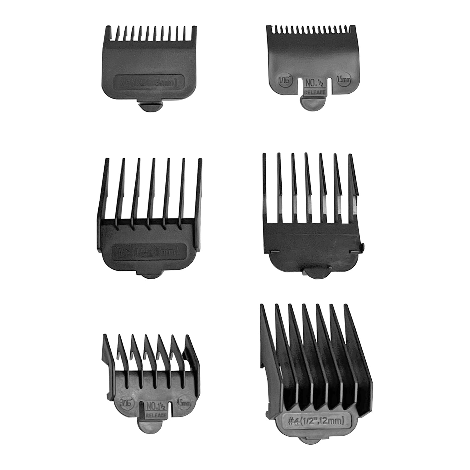 Maquina de Corte Cabello Barba Eléctrica Uso Profesional Clipper Motor Magnetico Peines Guia de Aumento Timco HC-222 — imagen 4