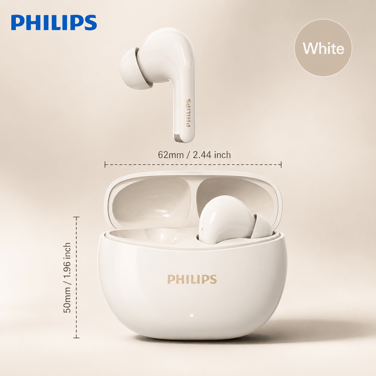 Combo Premium Filwans GTR + Philips TAT1320WT Smartwatch AMOLED con Llamadas + Audífonos Bluetooth — imagen 11