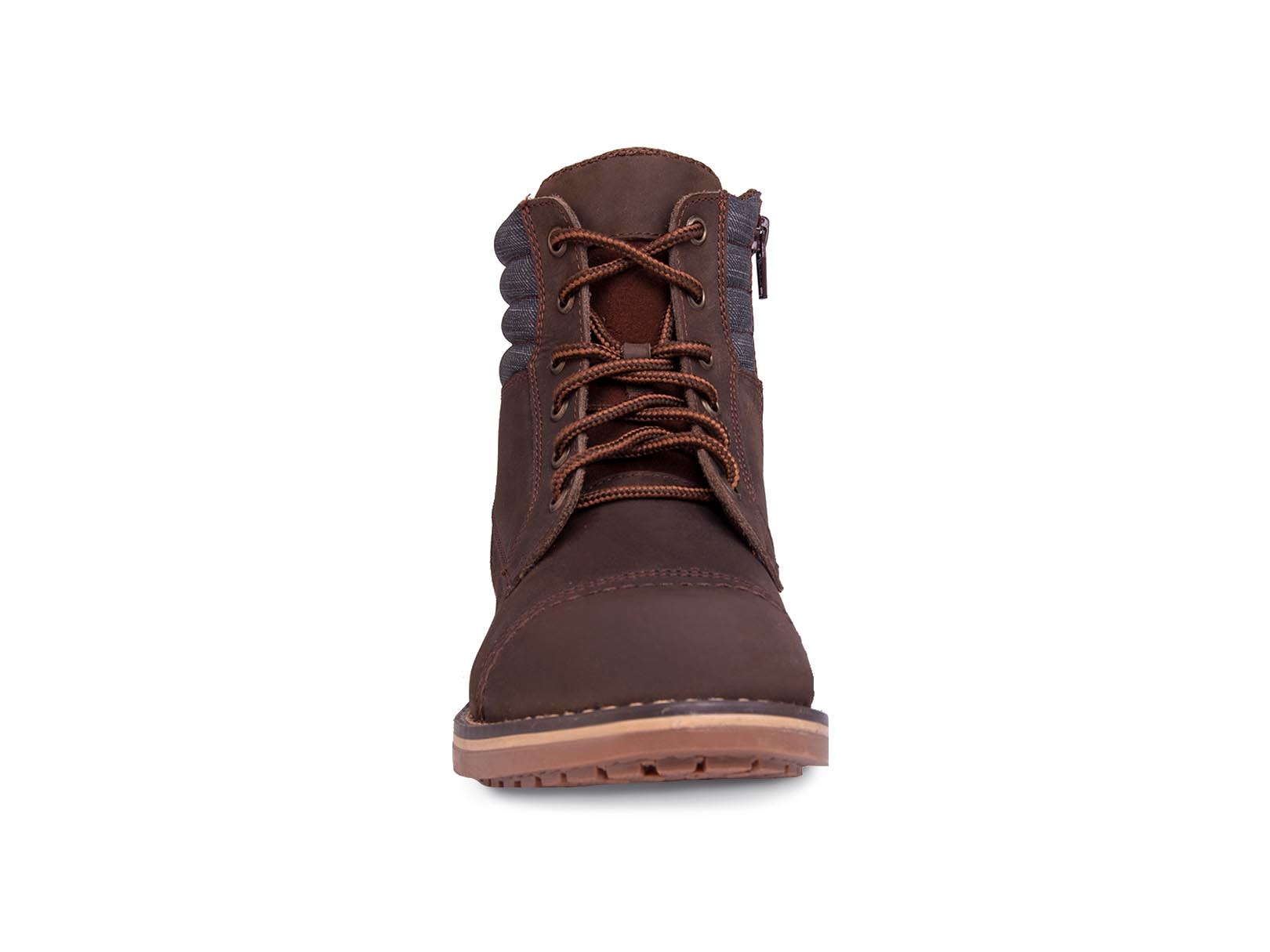 Bota hombre botin caballero casual WORKLAND 89733 Café — imagen 8