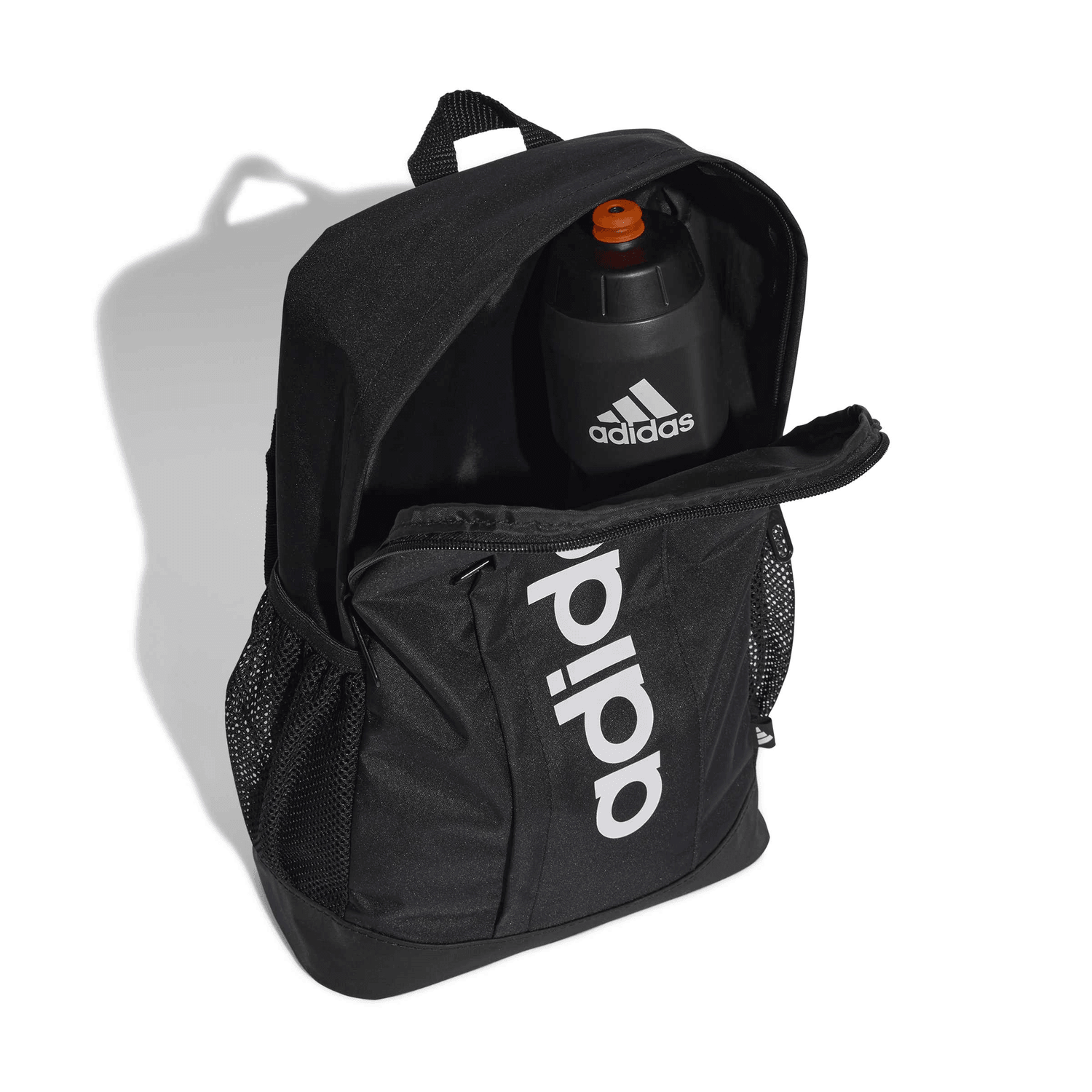 Mochila Adidas Lineal Escolar Original Negro Unisex 18L — imagen 3
