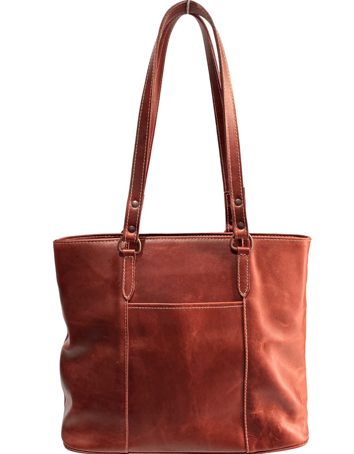 Bolsa Tote Flex De Cuero Mujer Con Cierre — imagen 15