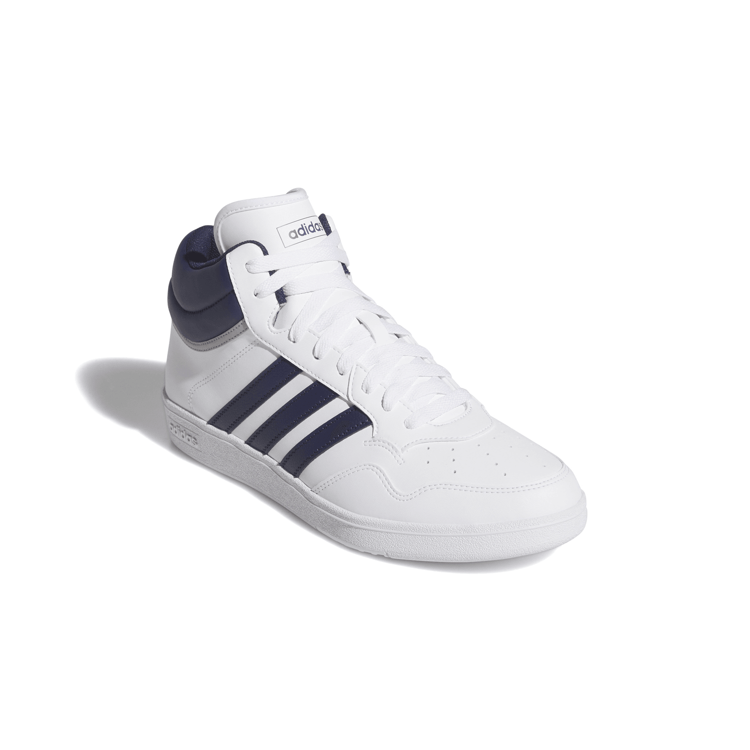 Tenis Hombre Adidas Hoops 4.0 Mid Blanco Casual Caballero — imagen 3