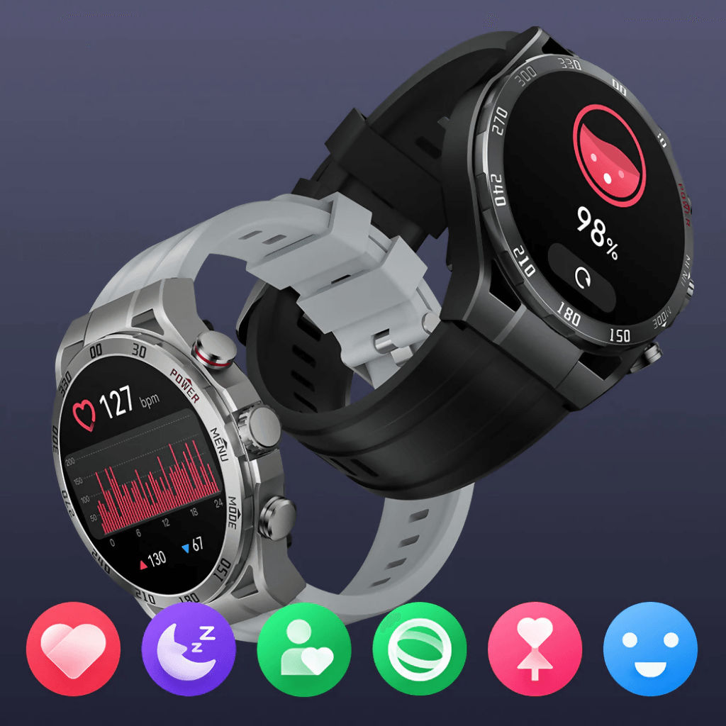 Smartwatch Filwans GTR Plata + Audifonos SABALA ST-764 — imagen 5
