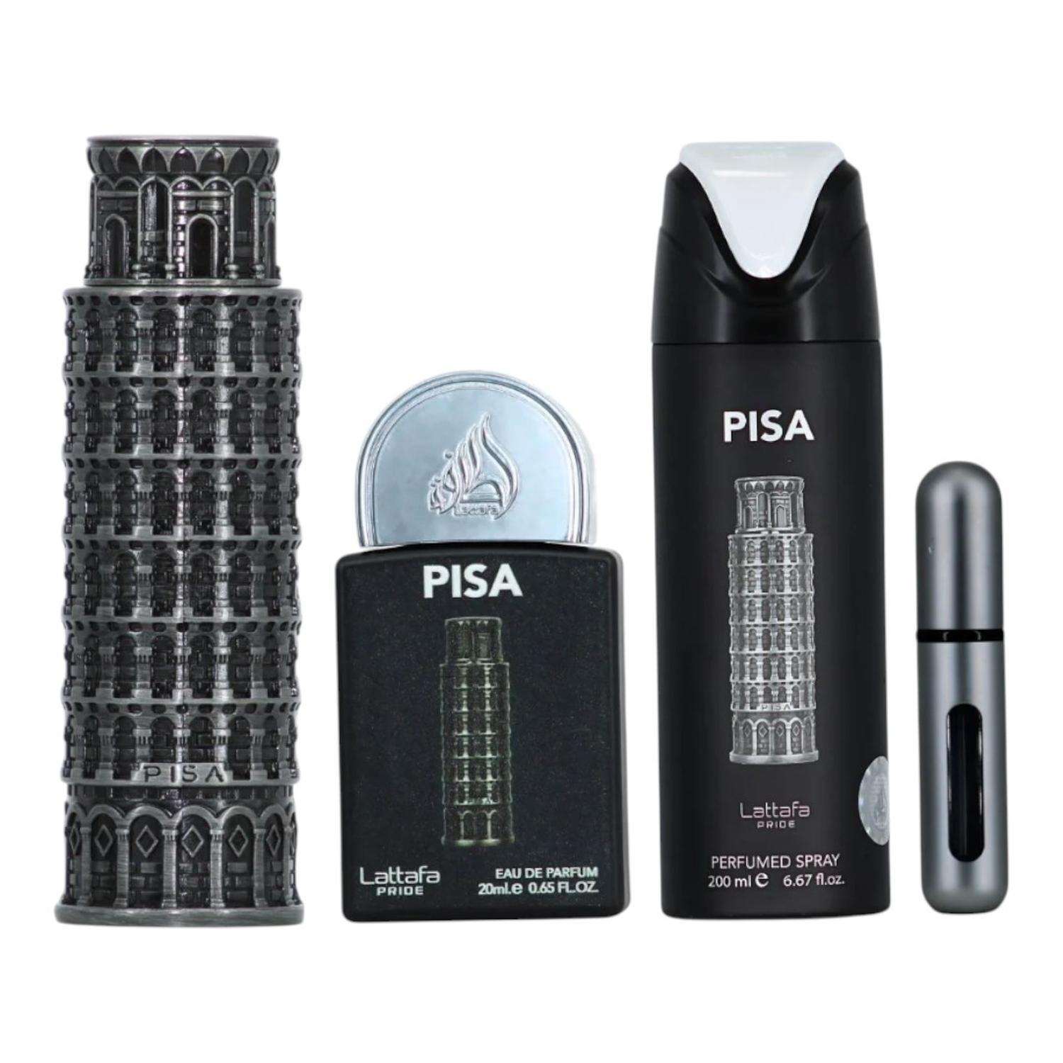 LATTAFA PISA GIFT SET 3 PIEZAS — imagen 1