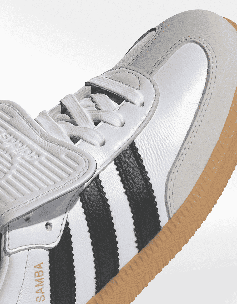 Tenis Adidas Samba LT Blanco - Mujer — imagen 4