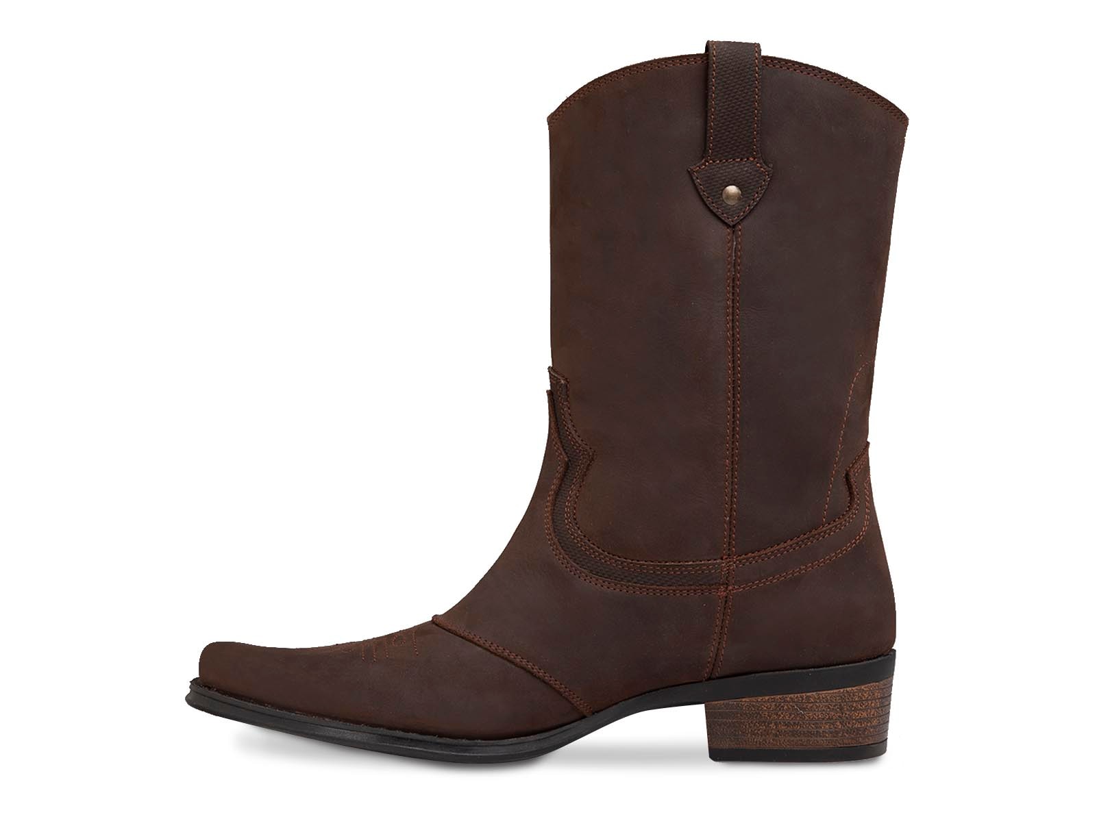 Bota Vaquera Hombre Larga Caballero Urban Cowboy 40710 café — imagen 12