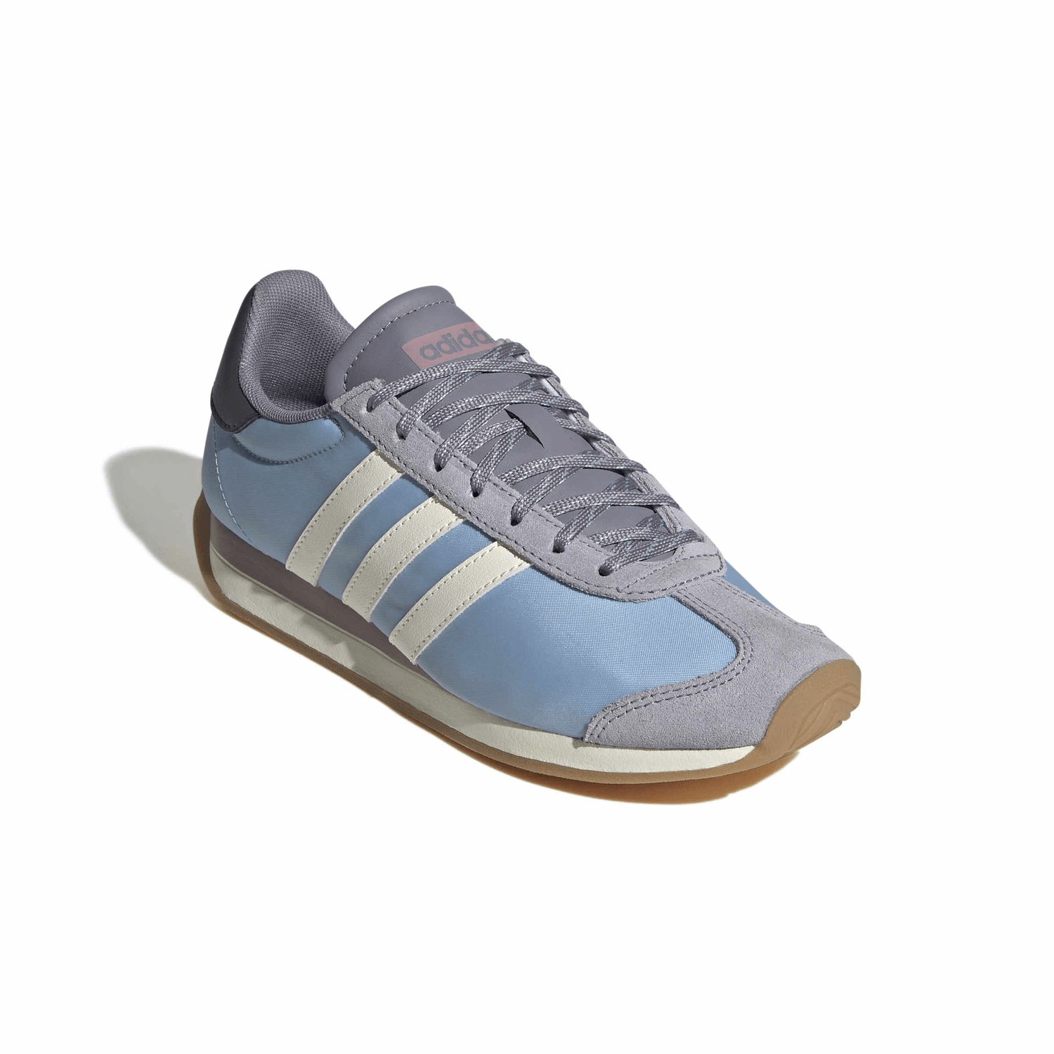 Tenis Adidas Runvista Dama Azul Cielo Casual Cintas Mujer — imagen 4