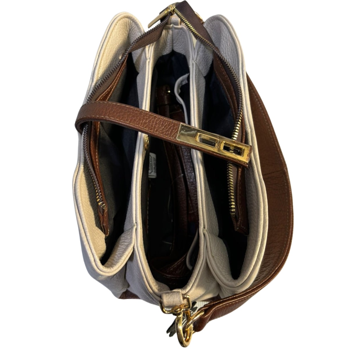 Bolso De Mano Clutch Para Mujer De Piel Legitima Original Samantha — imagen 10