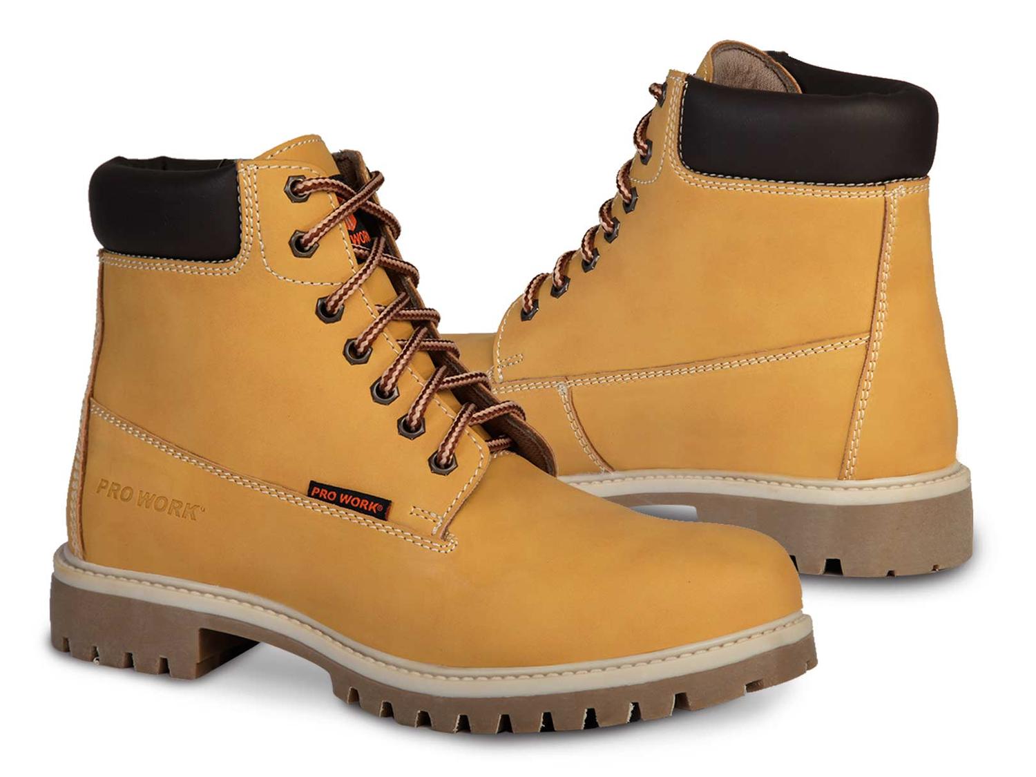 Bota hombre Botin casual caballero PRO WORK 77611 Miel — imagen 1