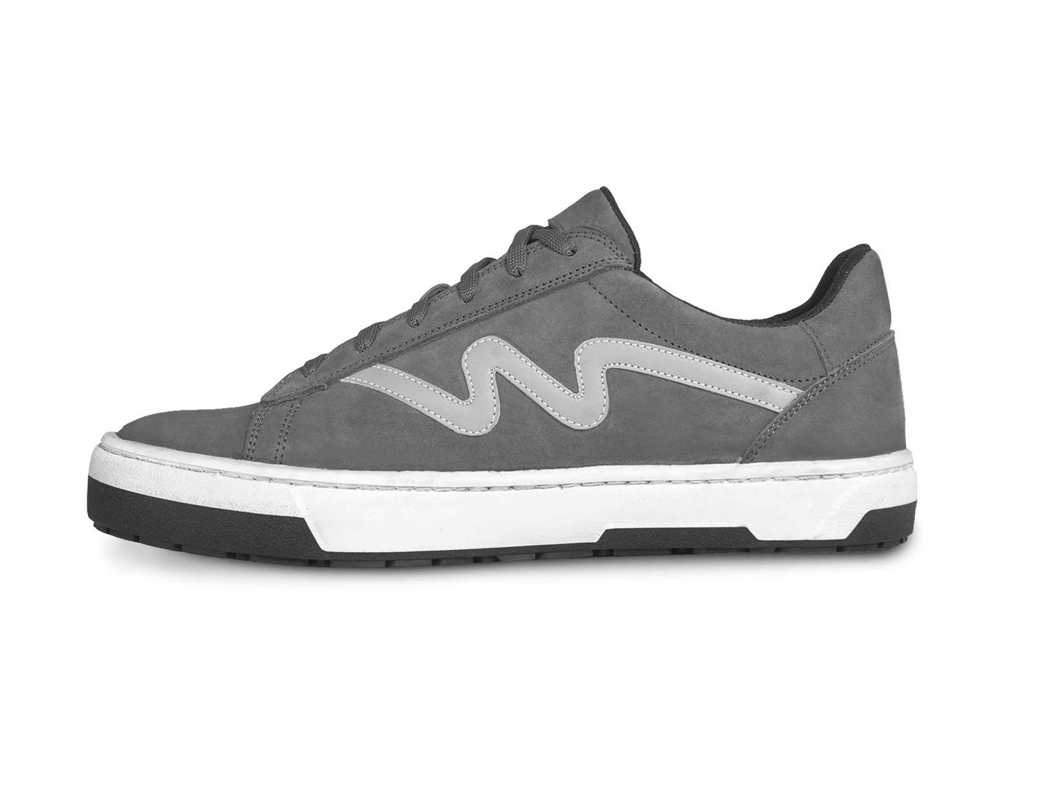 Tenis Bota Motociclista Hombre Moto Biker Wkl 80204 Gris — imagen 5