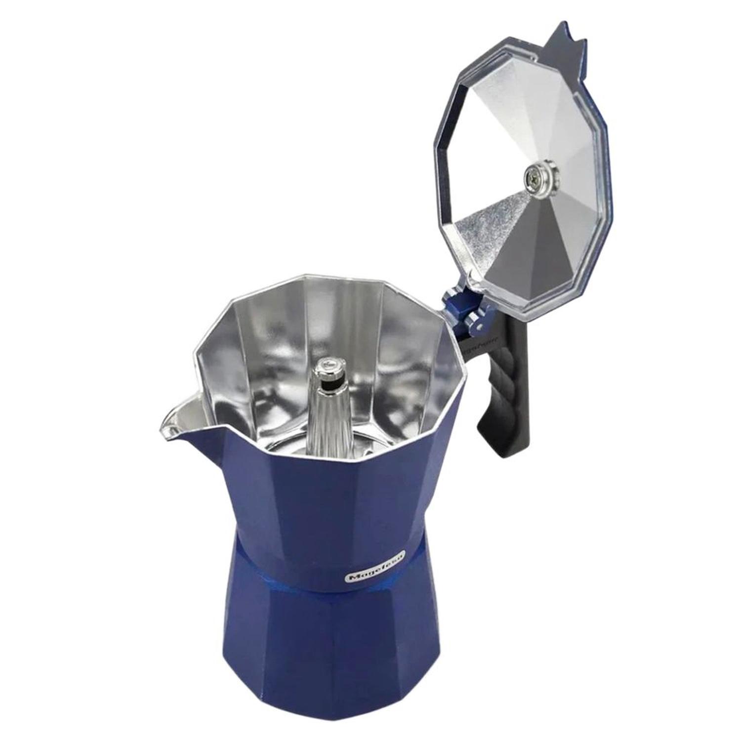 Cafetera Tetera Italiana Magefesa Colombia para 6 Tazas Azul — imagen 3