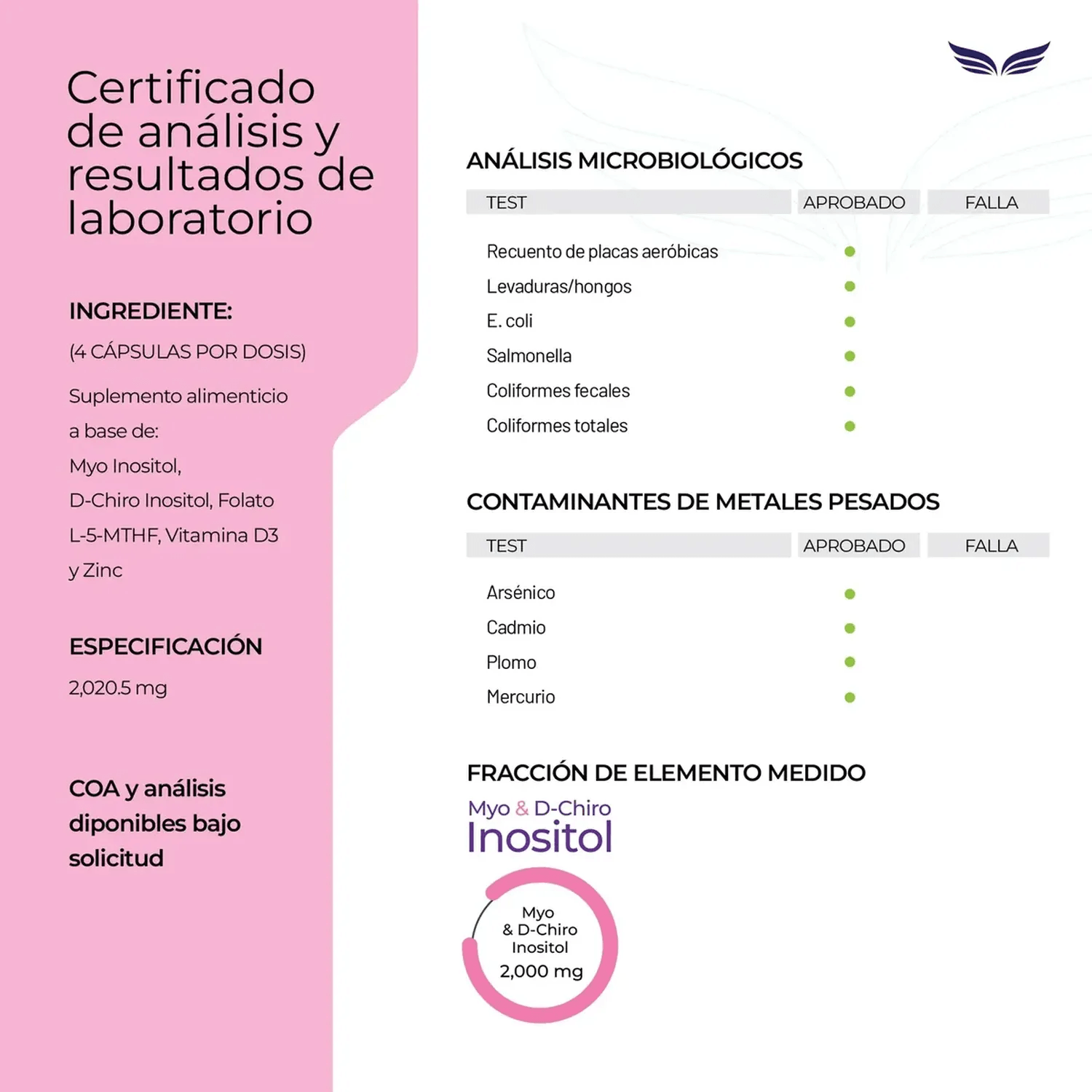 Essentials: Inositol 40:1 Myo & D-Chiro, Folato 5-MTHF + D3 + Zinc, Bienestar Hormonal, 300 Cápsulas — imagen 4