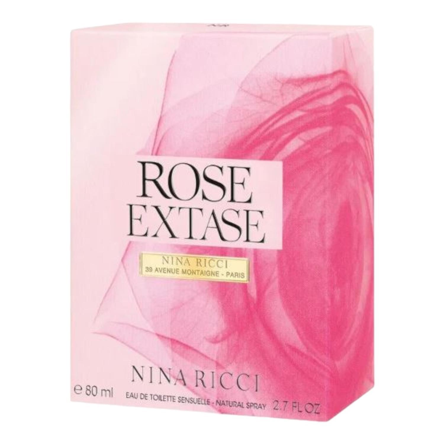 NINA RICCI ROSE EXTASE EDP 80 ML — imagen 2