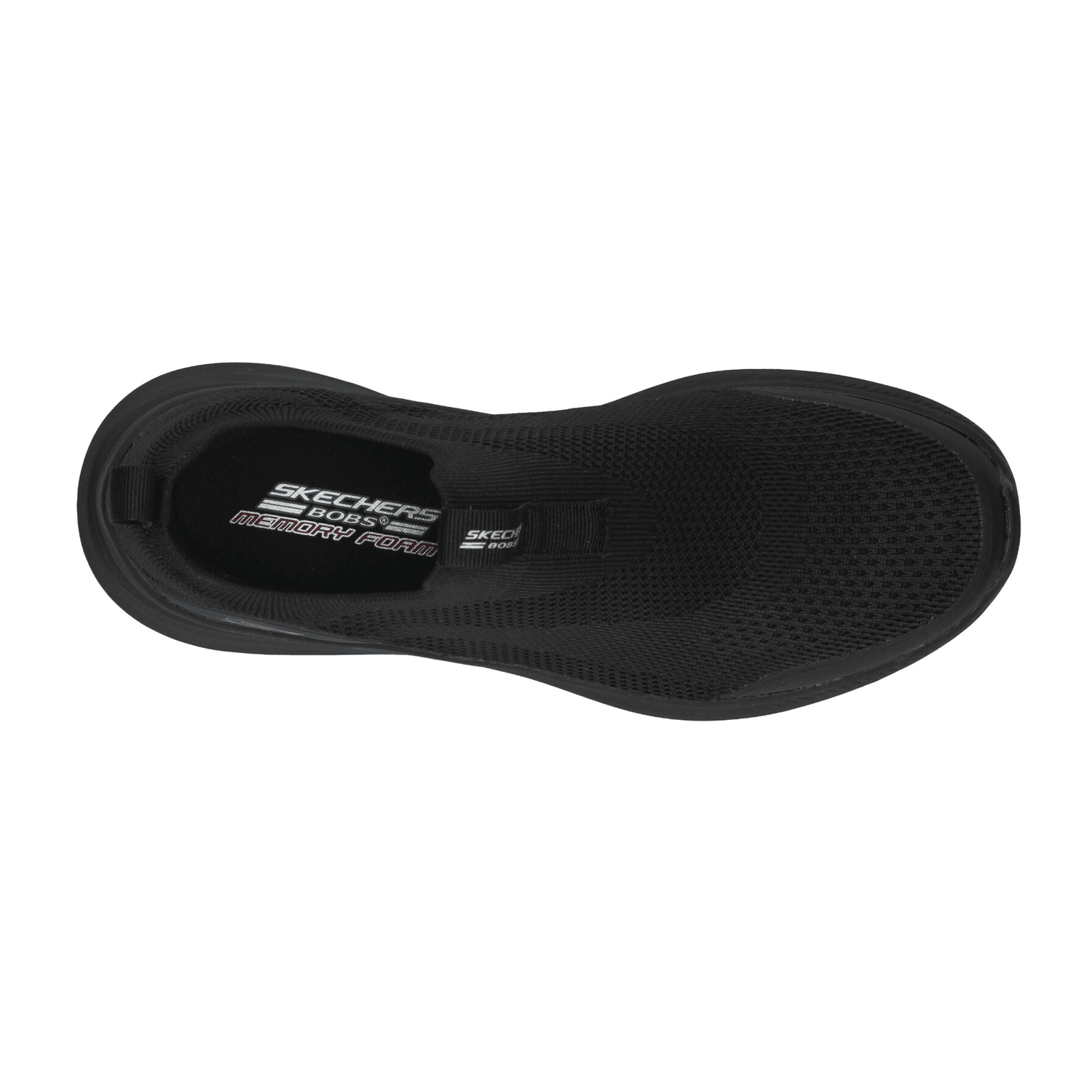 Tenis Skechers Bobs Moda Flex Hombre Deportivo Slip On Negro Caballero — imagen 8