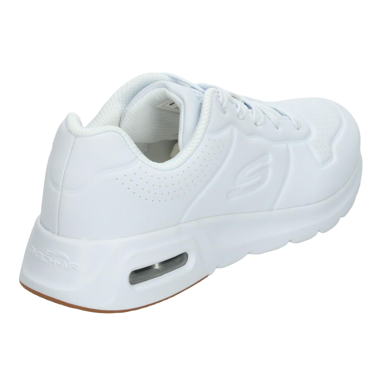 Tenis Dama Skechers Street Uno Blanco Casual Mujer — imagen 4