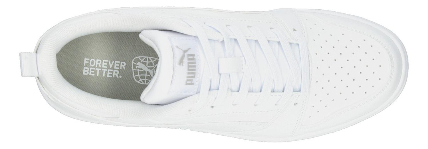 Tenis Hombre Puma Rebound V6 Low Blanco Casual Caballero — imagen 9