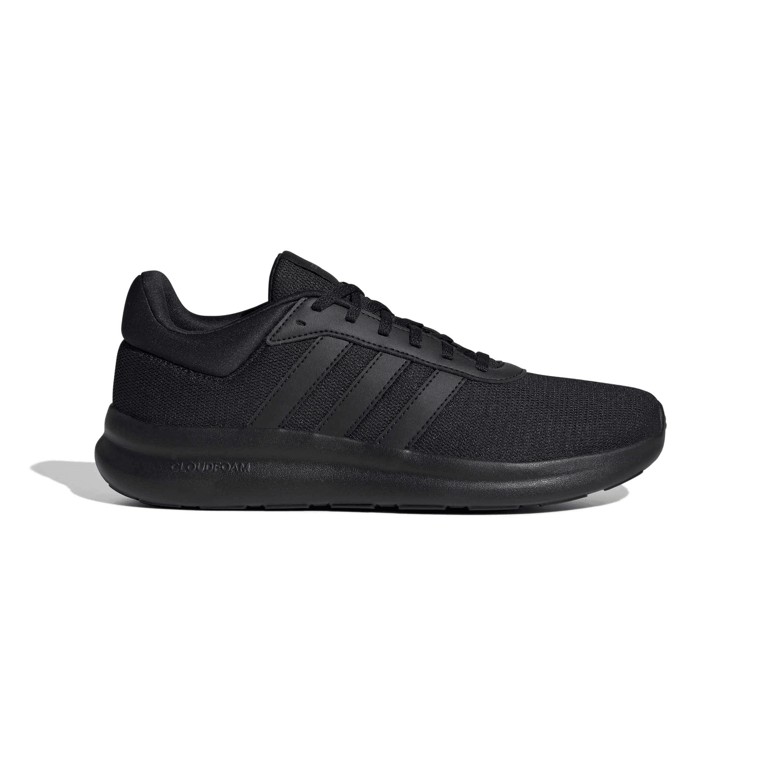 Tenis Adidas Lite Racer 4.0 Hombre Negro Deportivo Diario Caballero — imagen 2