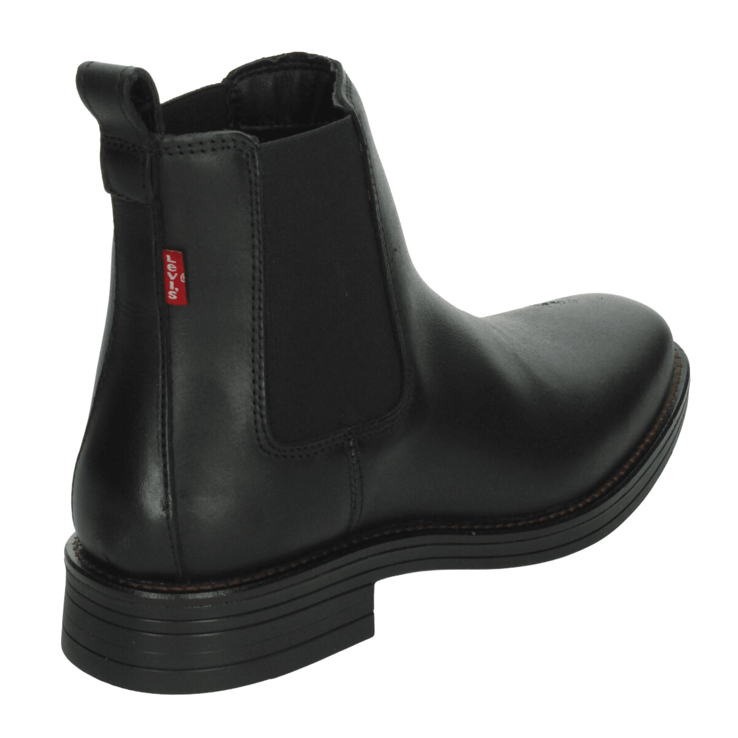 Bota Levis Hombre Negro Casual Slip On Cómoda Caballero — imagen 4