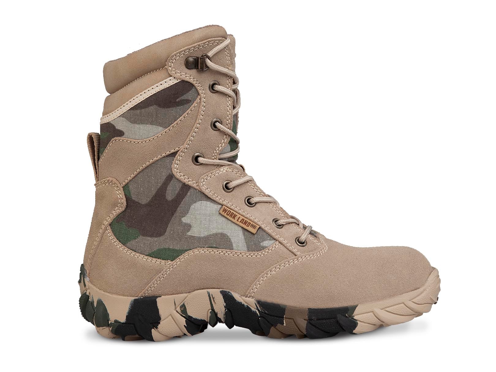 Bota Táctica Hombre Militar Caballero Workland 76201 camu — imagen 7