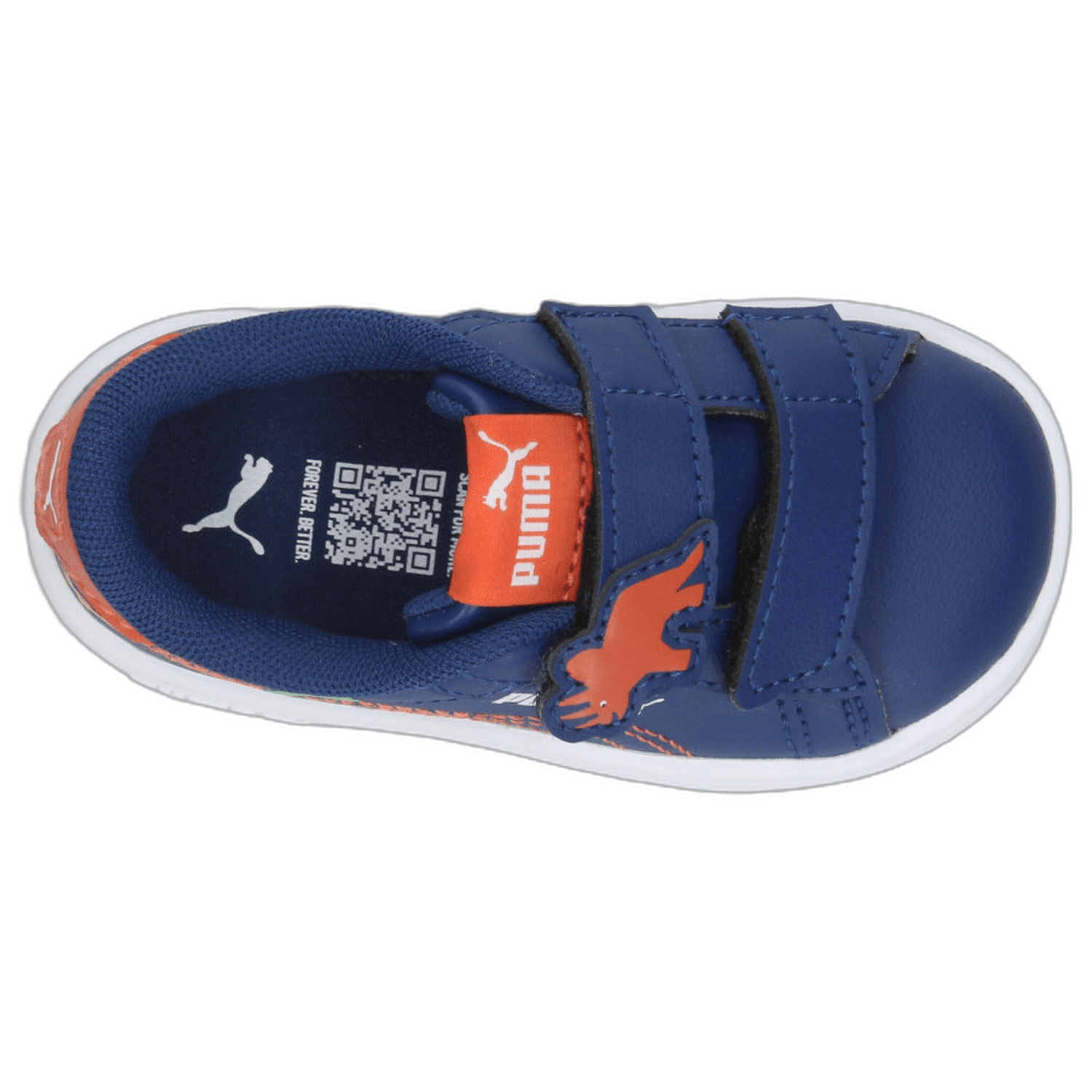 Tenis Niño Puma Smash 3.0 Azul Casual Infantil T11-16 — imagen 9