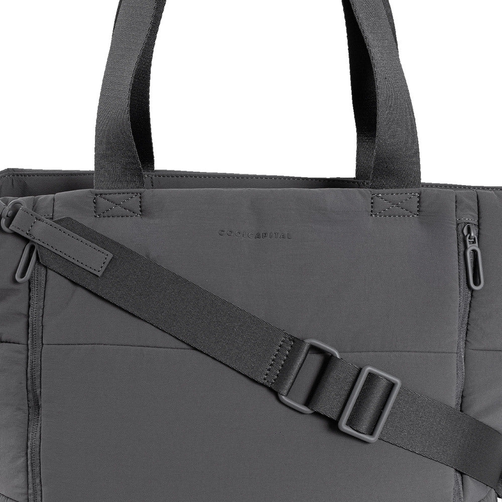 Bolsa Tote Bag Onna Laptop 15" Cool Capital Gris — imagen 13