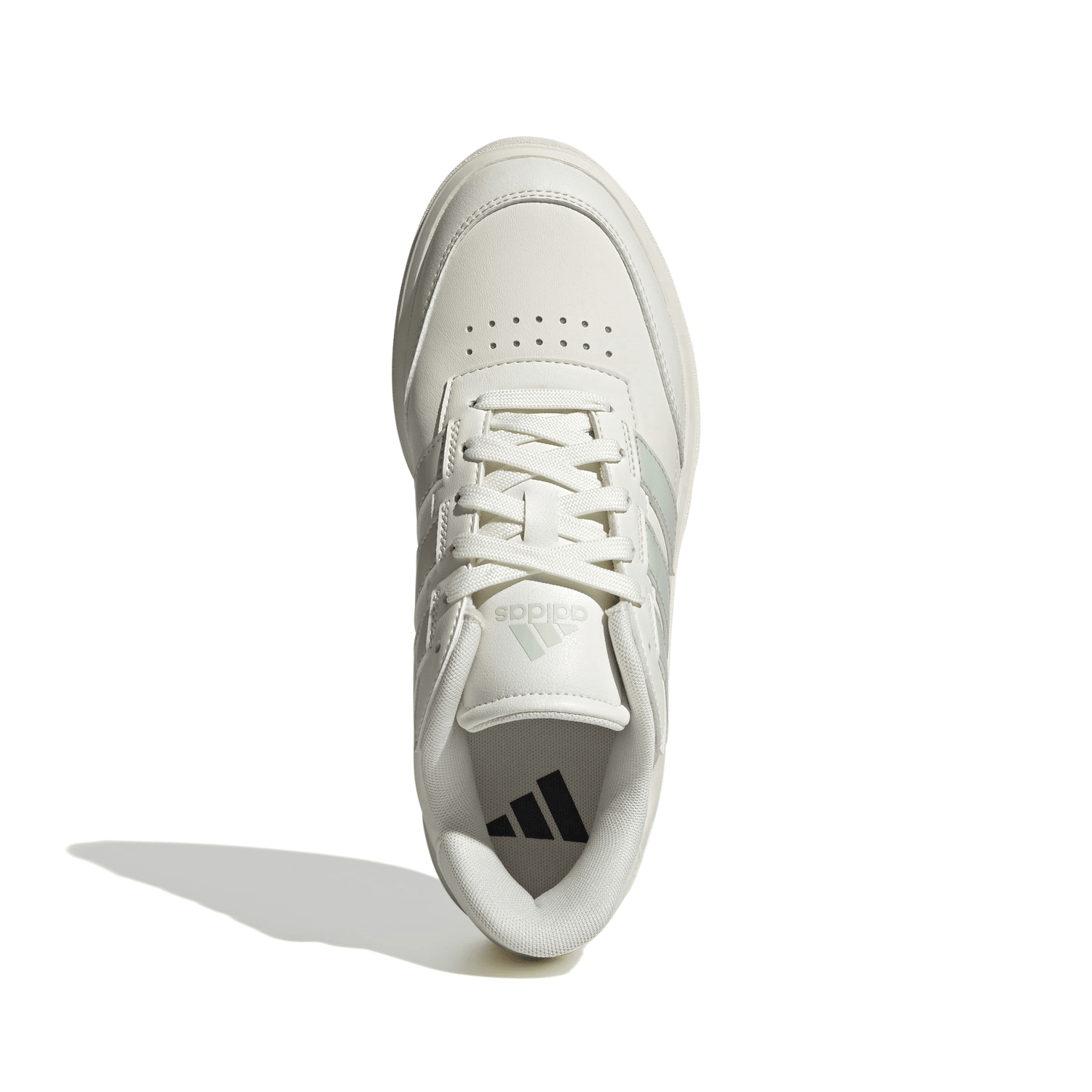 Tenis Dama Adidas Courtblock Off White Casual Mujer — imagen 8