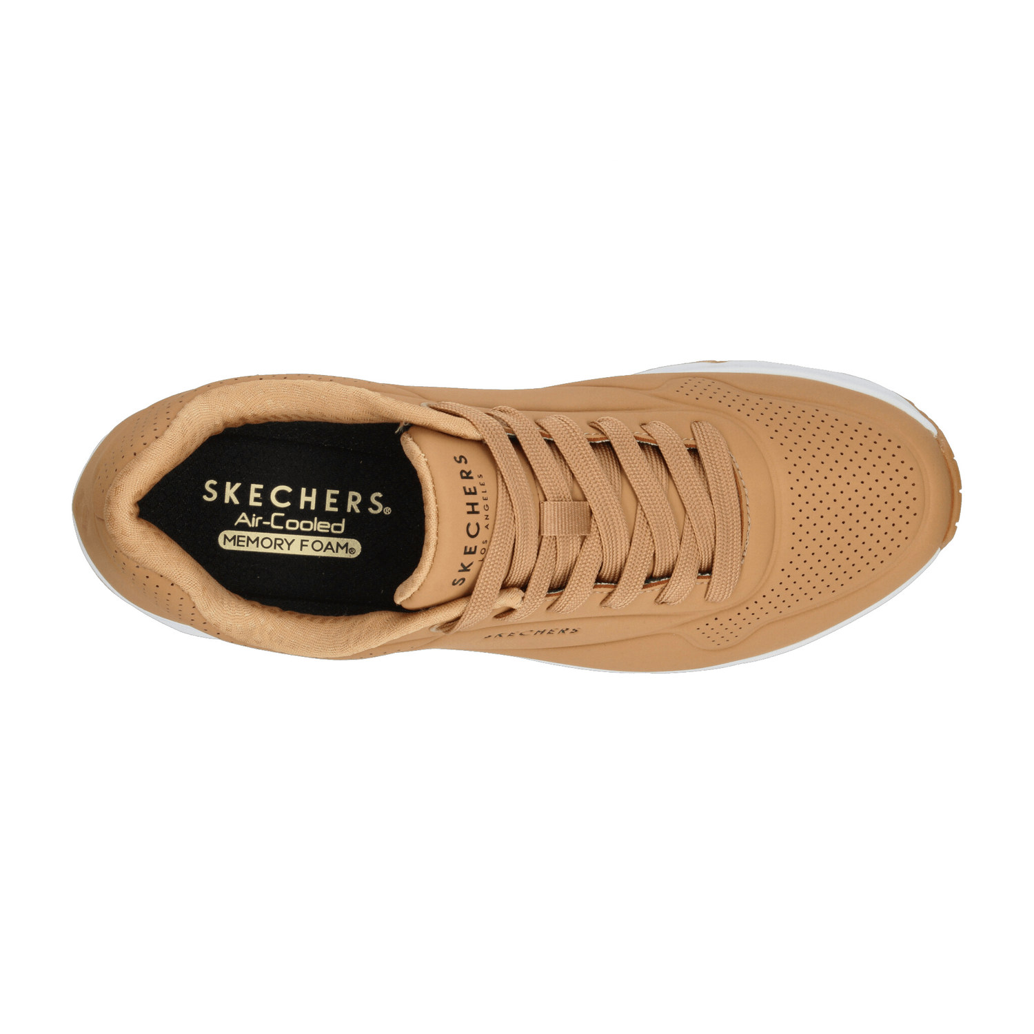Tenis Skechers Hombre Casual Café Caballero — imagen 8