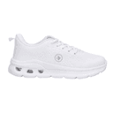 Tenis Berlin Dama Deportivo Cintas Cómodo Blanco Mujer