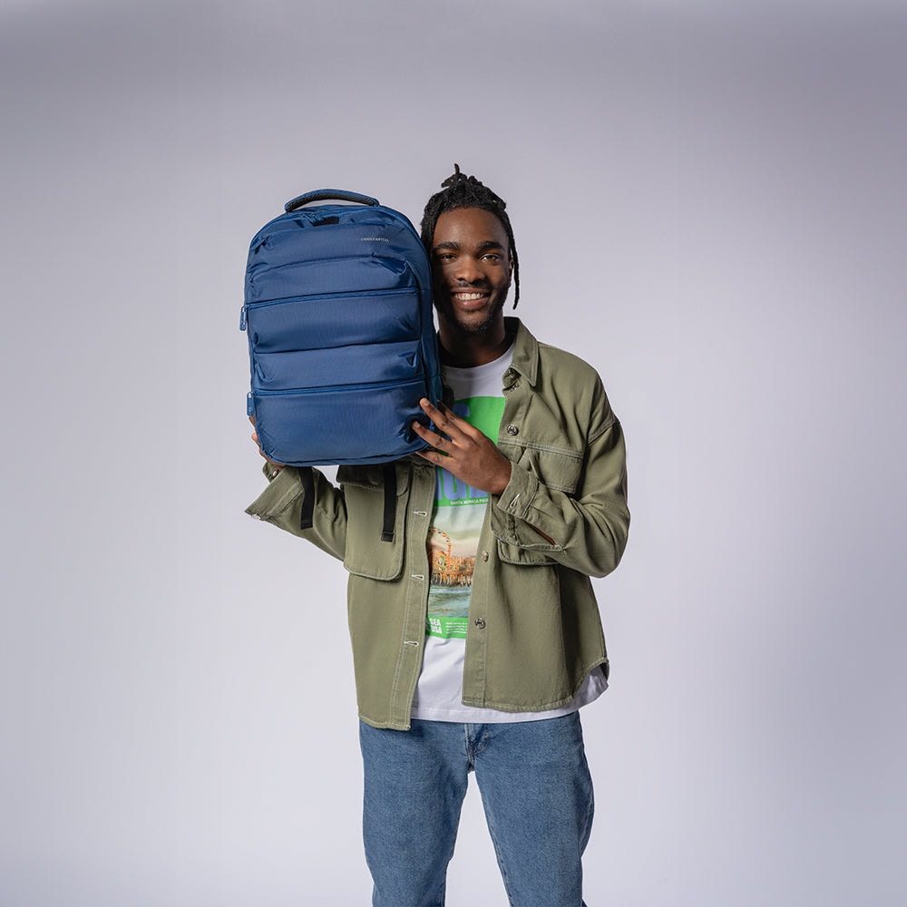 Mochila para laptop CoolCapital Sarec 15"pulgadas Azul — imagen 7