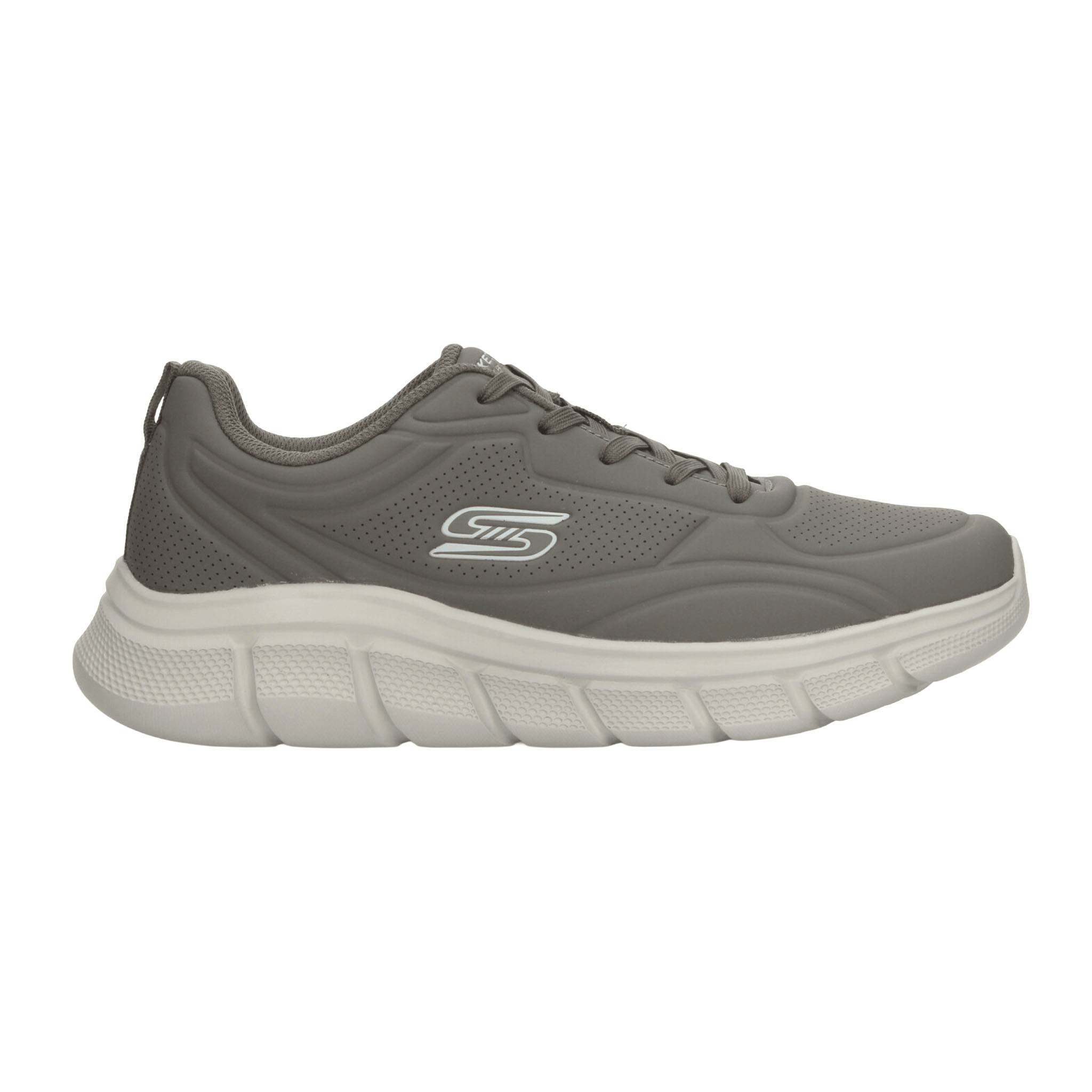 Tenis Skechers Bobs B Flex Hombre Deportivo Gris Oscuro Caballero — imagen 10