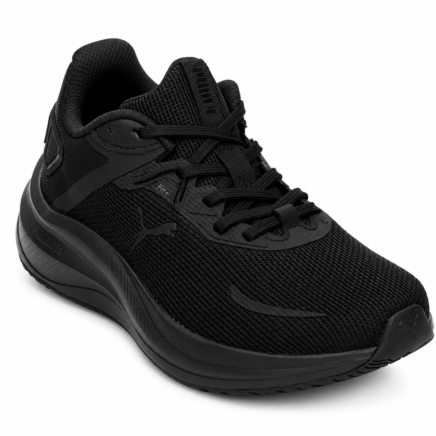 Tenis Puma Skyrocket Lite 2 Hombre Deportivo Running Negro Caballero — imagen 4