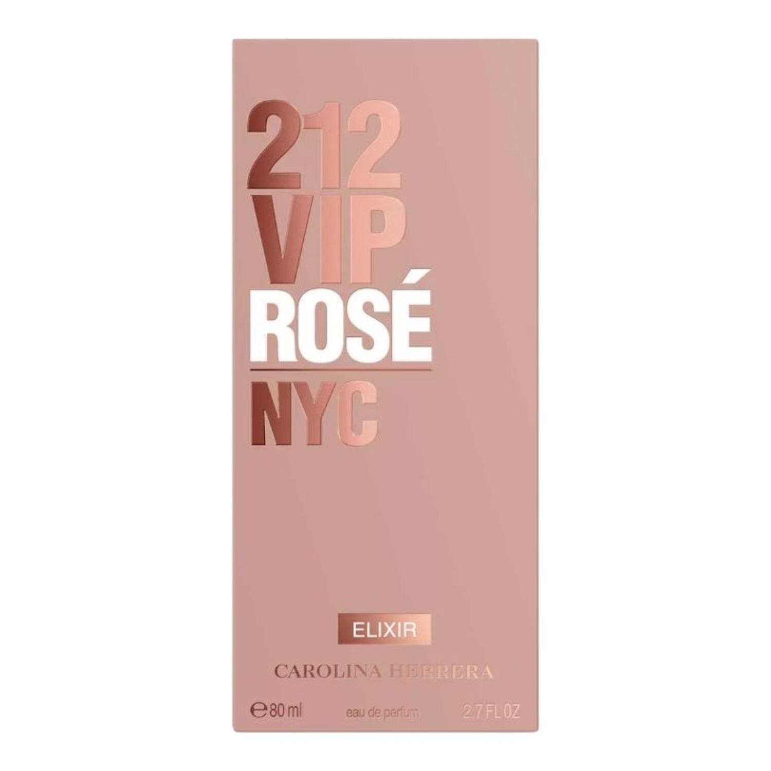 CAROLINA HERRERA 212 VIP ROSÉ ELIXIR EDP 80 ML — imagen 2