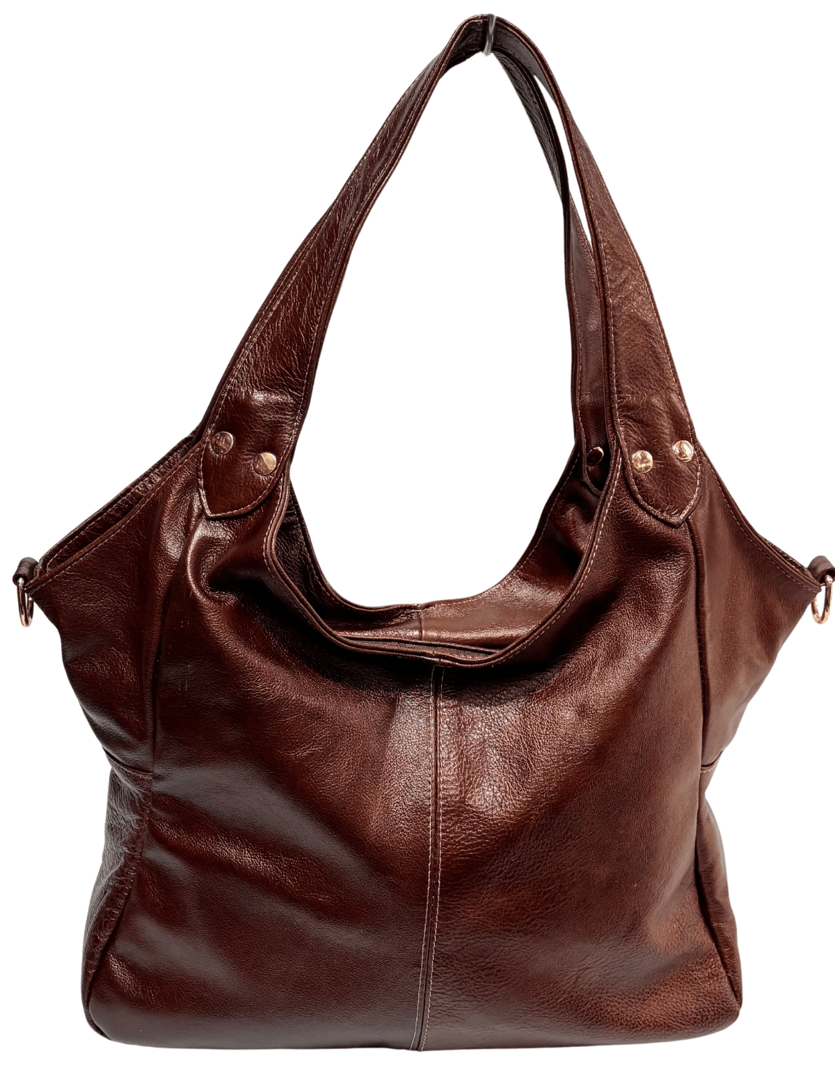 Bolsa De Piel Legitima Original Grande Tote De Hombro Jf70 — imagen 12
