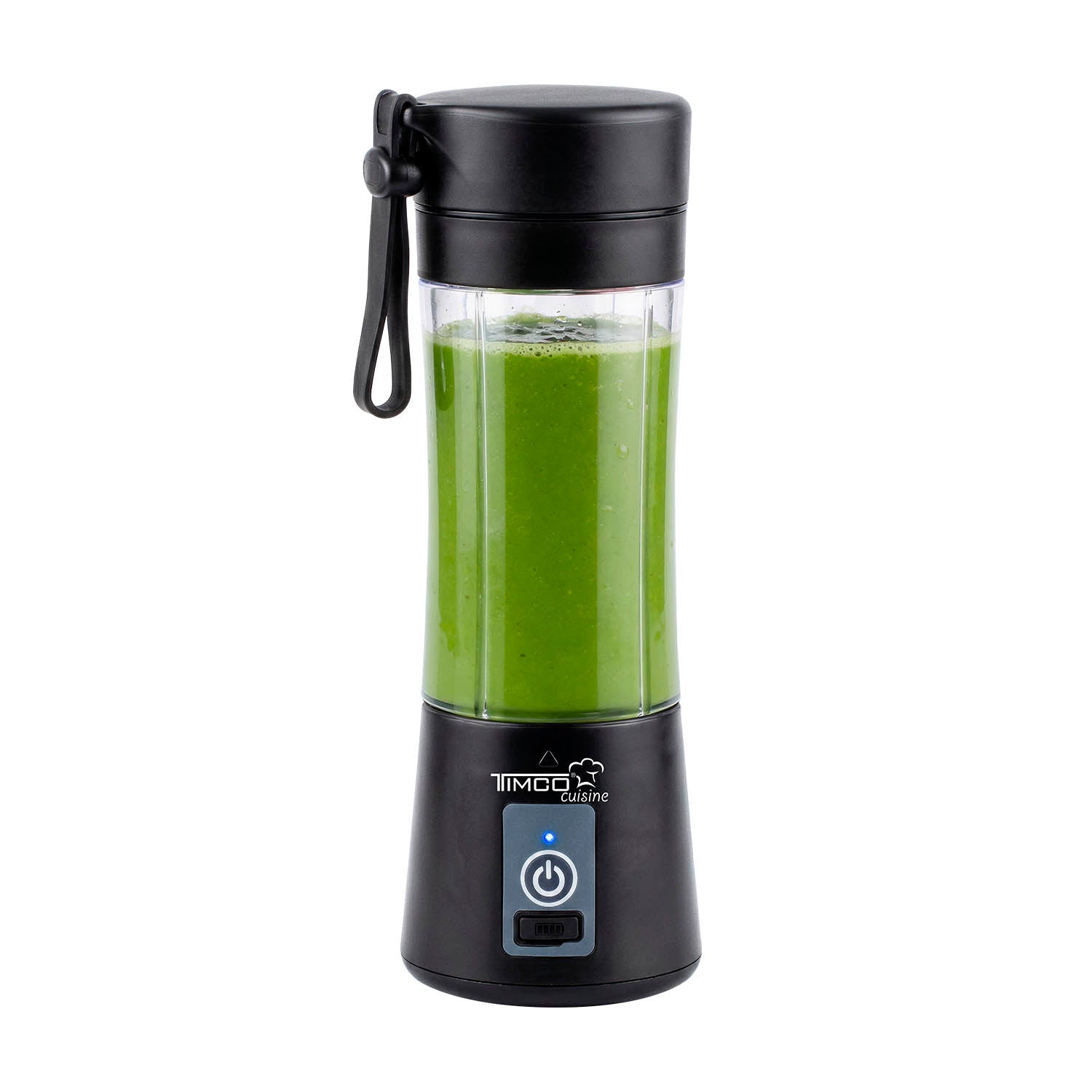 Licuadora Portatil TIMCO LICMDL09 Inalambrica 380 ml 6 Cuchillas Carga USB y Base Antideslizante — imagen 4